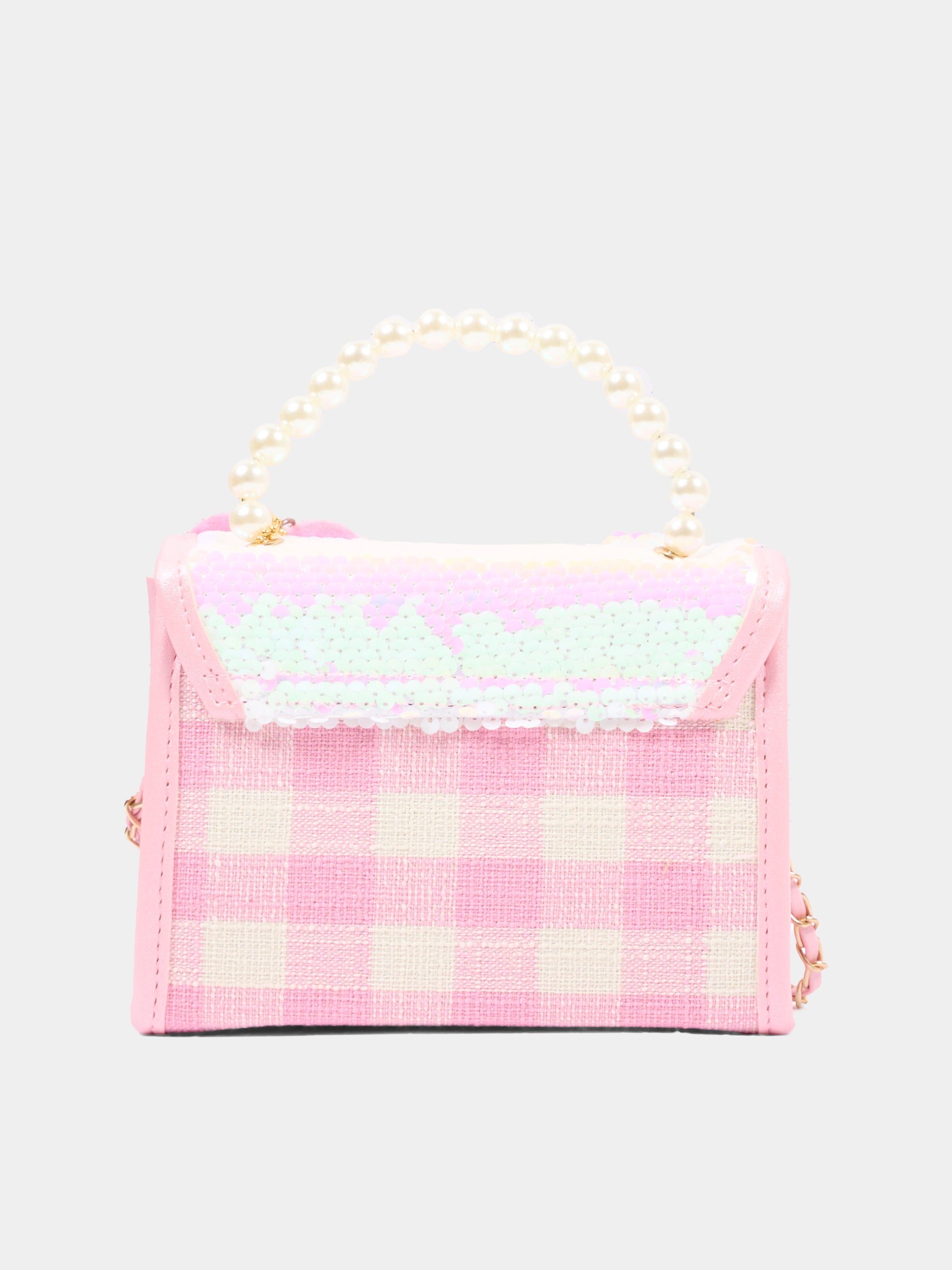 Borsa rosa per bambina con cuore,Girabrilla,19155
