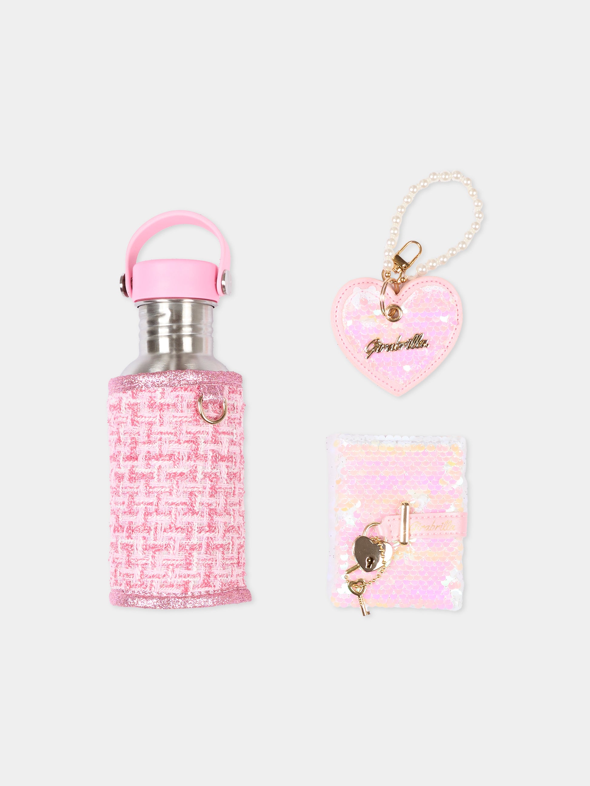 Set Accessori rosa per bambina,Girabrilla,19115
