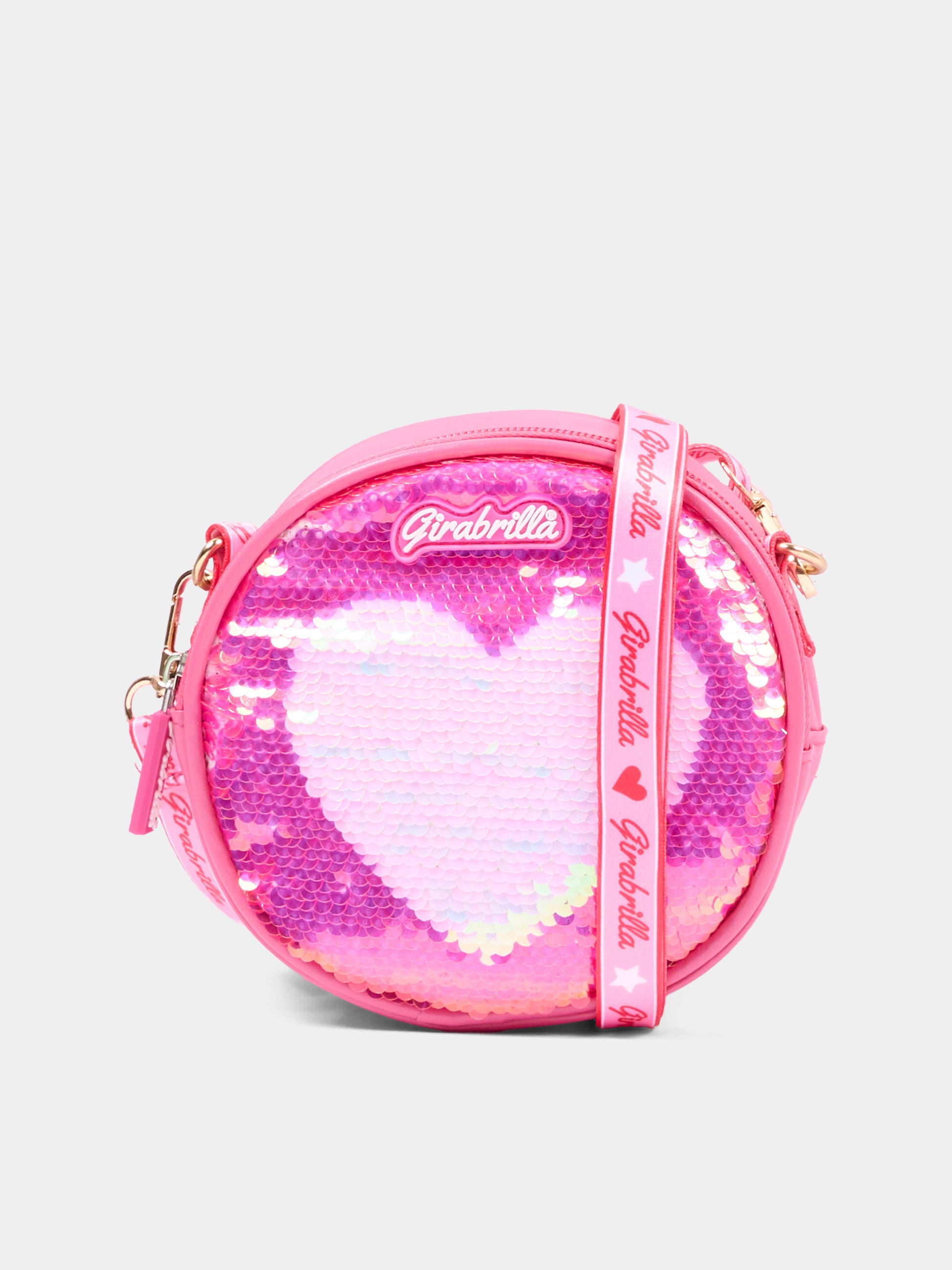 Borsa rosa per bambina con cuore,Girabrilla,19090
