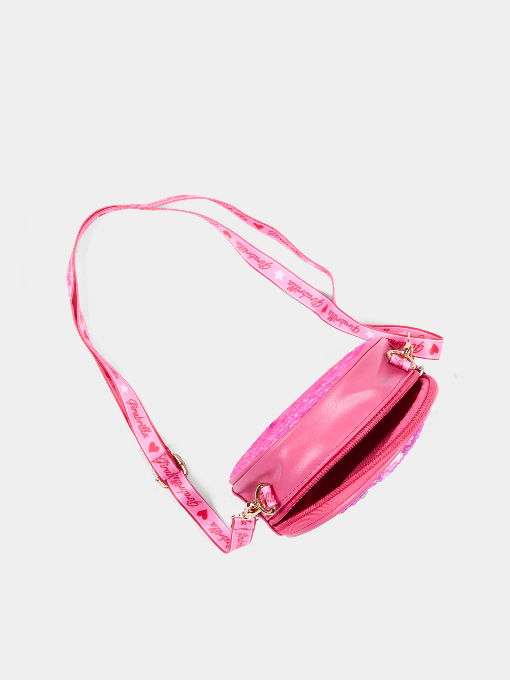 Borsa rosa per bambina con cuore,Girabrilla,19090