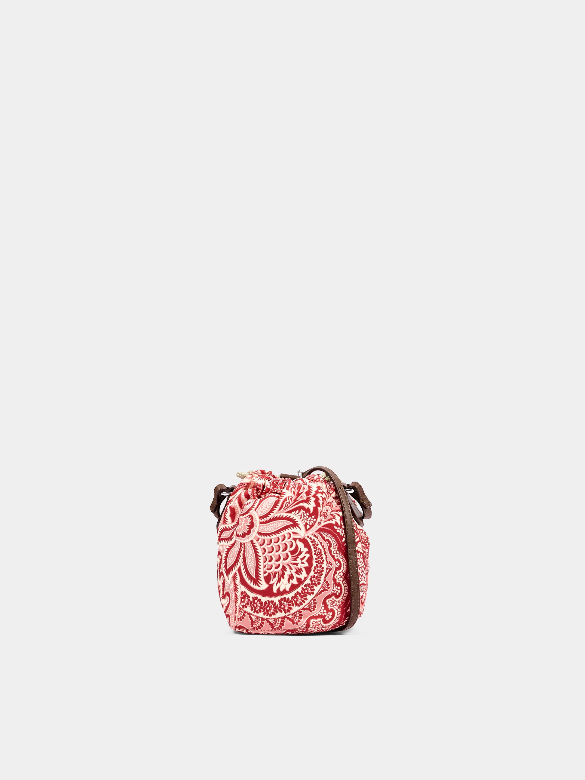Borsa casual bordeaux per bambina con stampa paisley,Etro,GX0B08 N0369 416RS