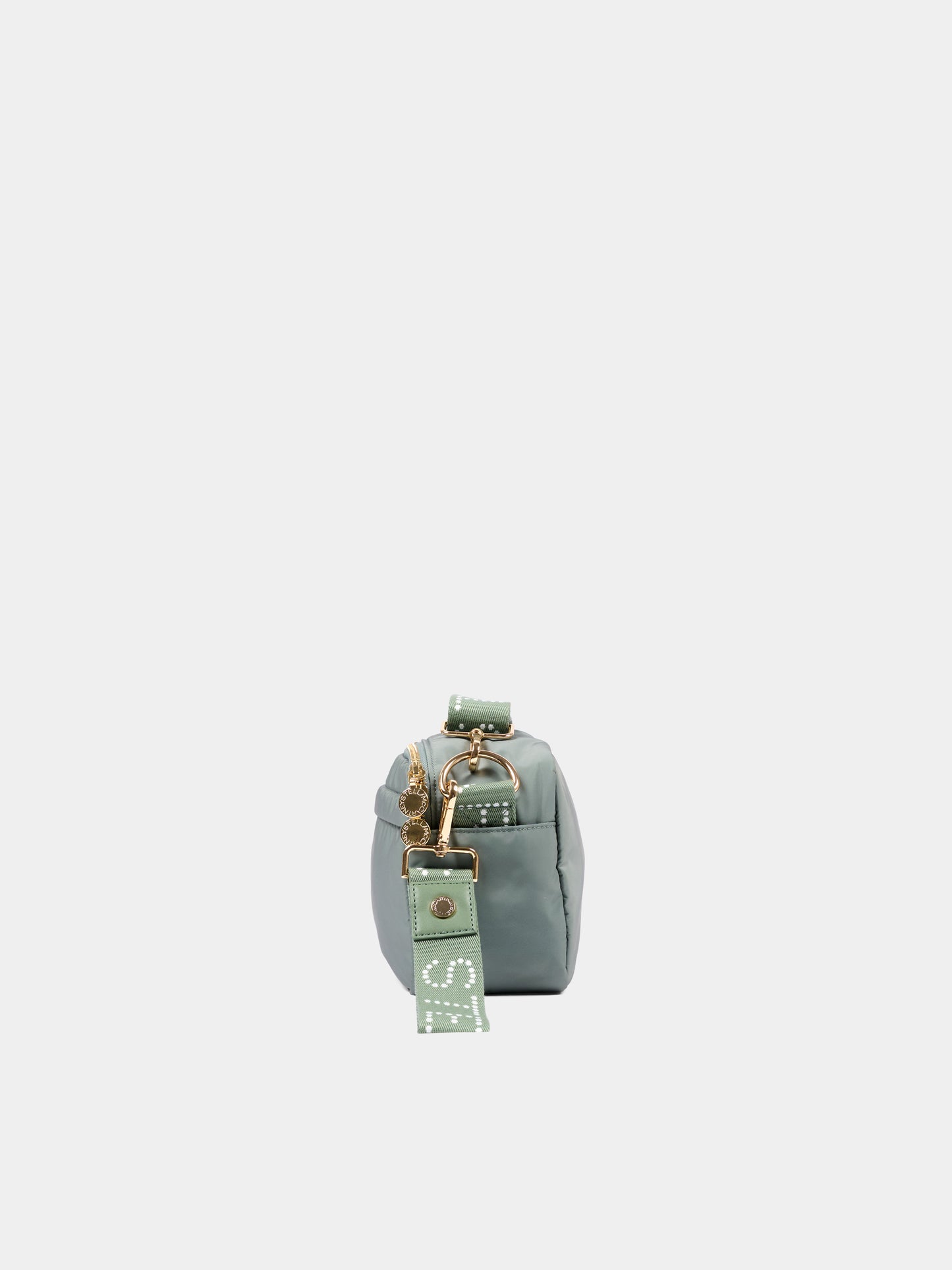 Borsa verde per neonati con logo,Stella Mccartney Kids,TX0558 Z0537 760