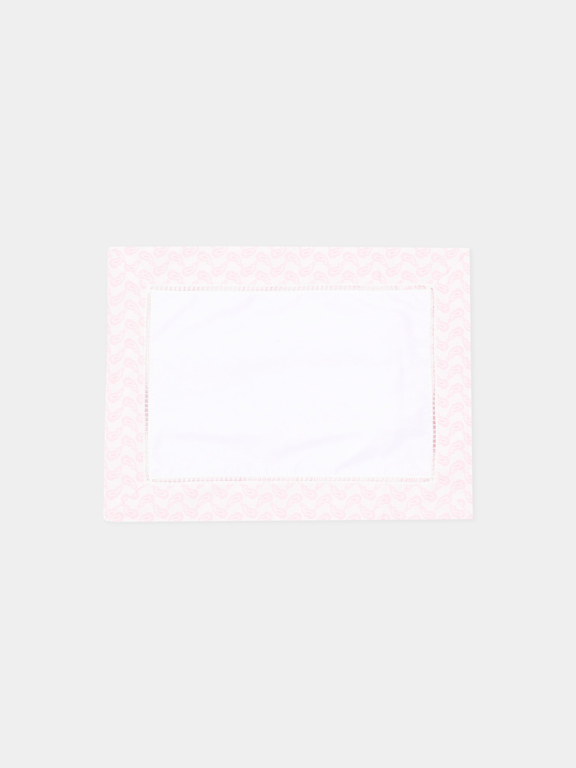 Lenzuola rosa per neonata con Pegaso,Etro,GU0670 P0425 505RS