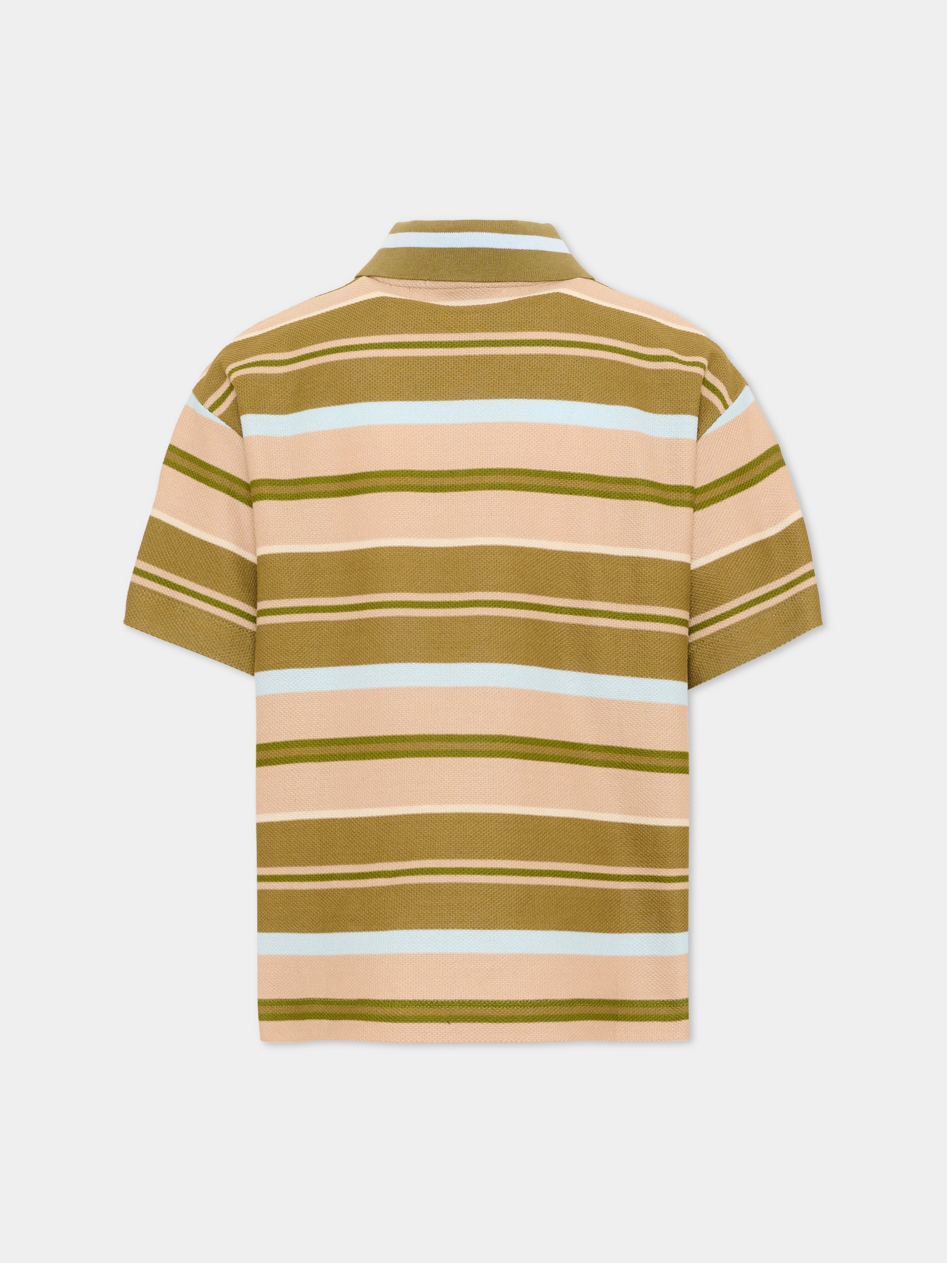 Polo verde per bambino con Pegaso,Etro,GU8P61 J0385 722BG