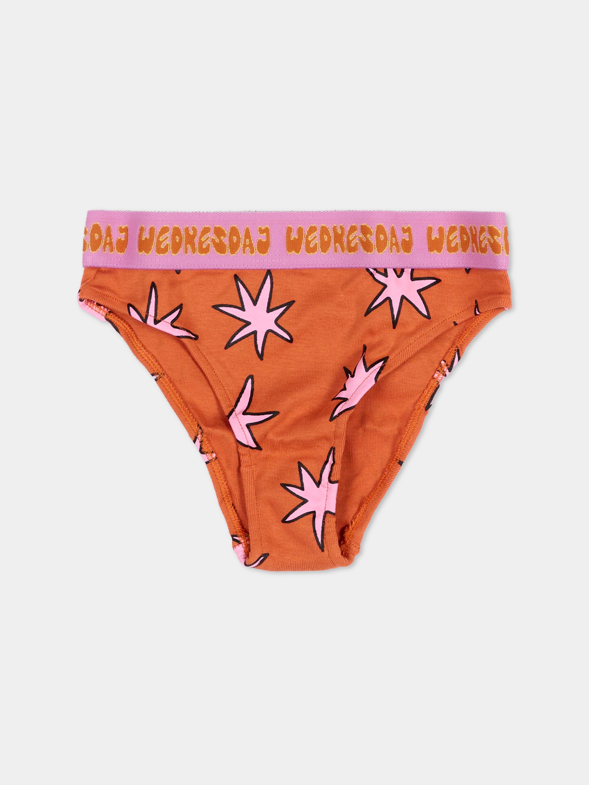 Slip multicolor per bambina con stelle,Stella Mccartney Kids,TV0A49 Z2313 999MC