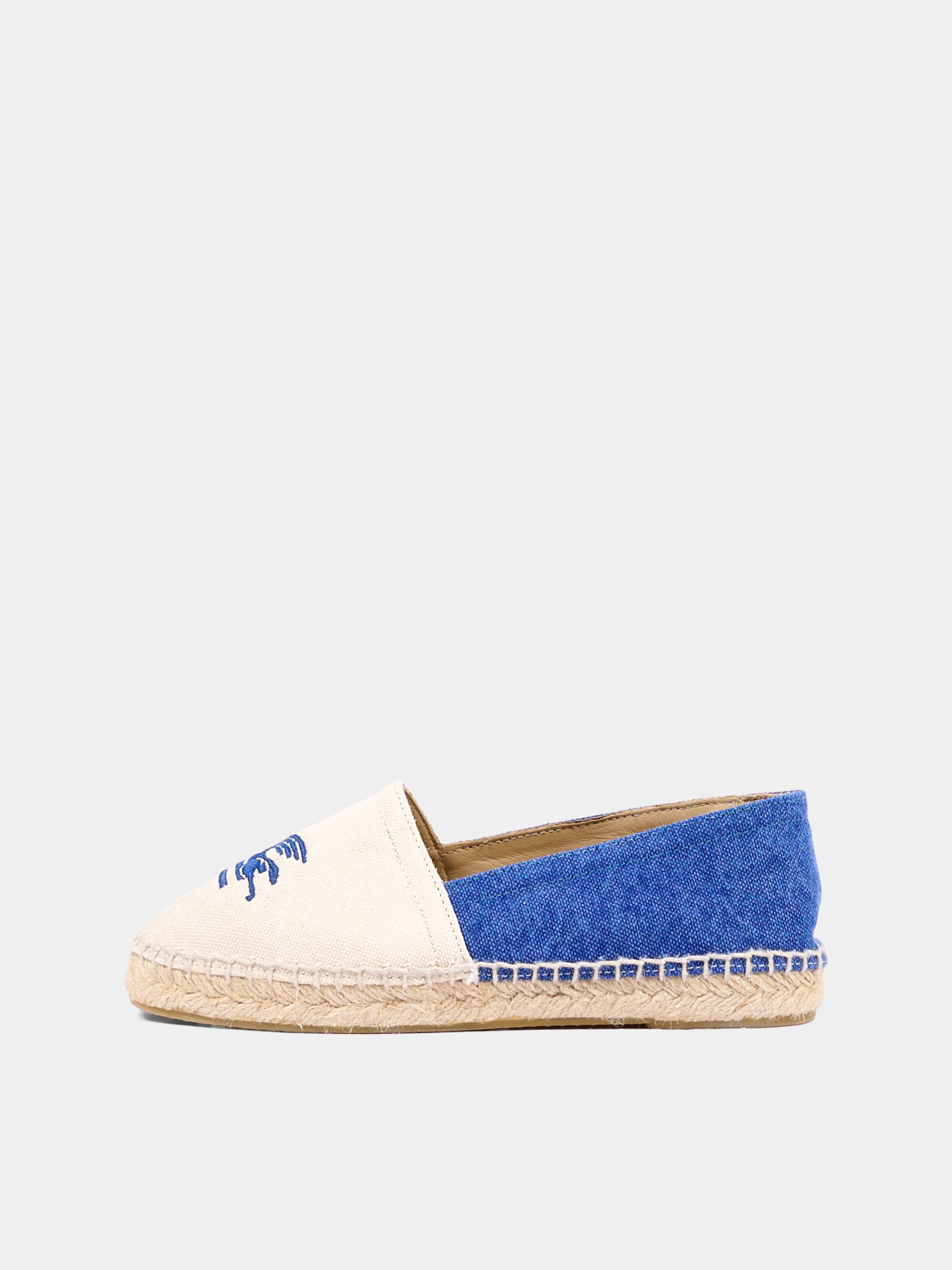 Espadrillas avorio per bambini con Pegaso,Etro,GW0P96 Z2921 105CE