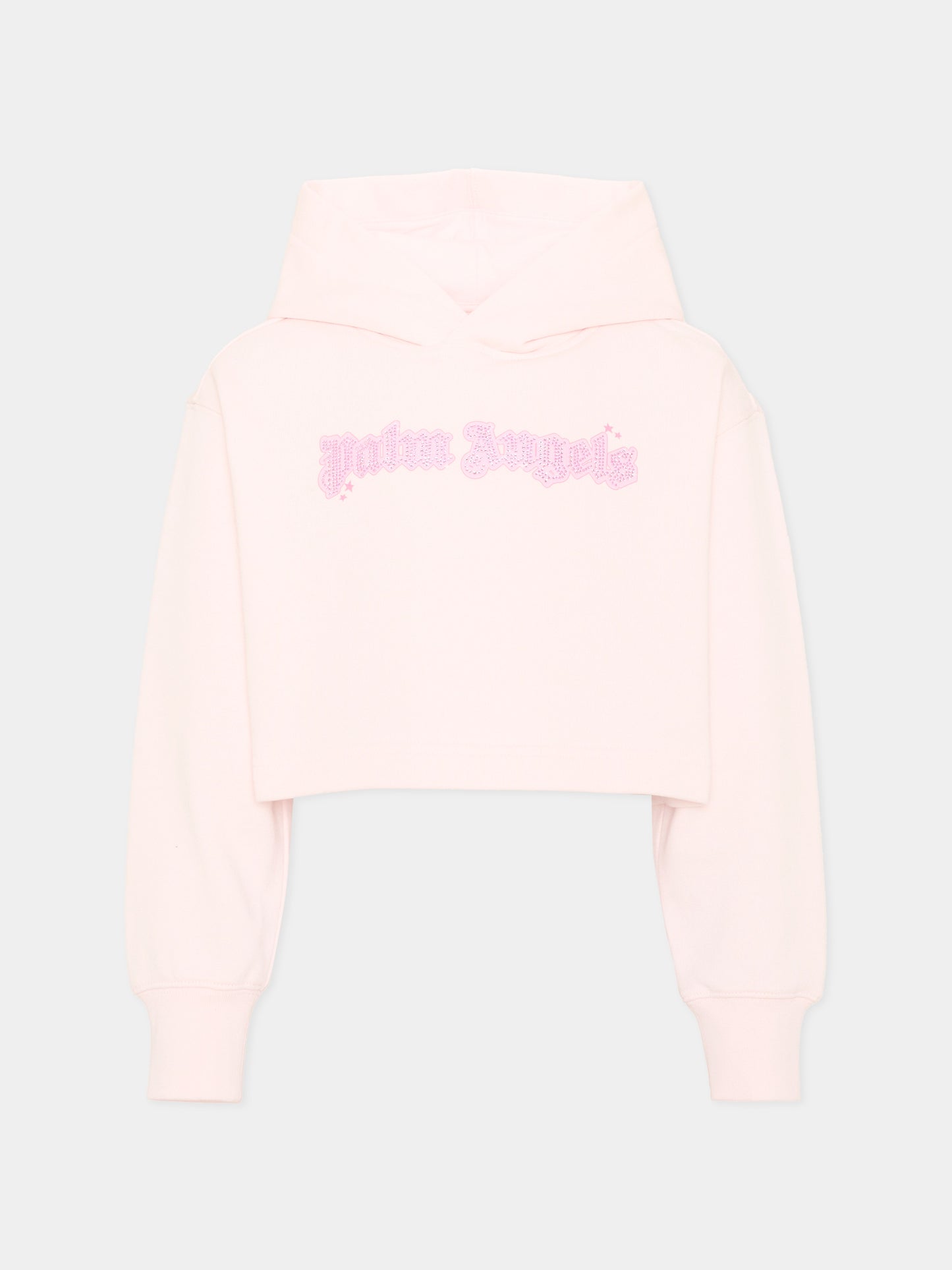 Felpa con cappuccio rosa con logo,Palm Angels,PGBB006S26FLE001 042
