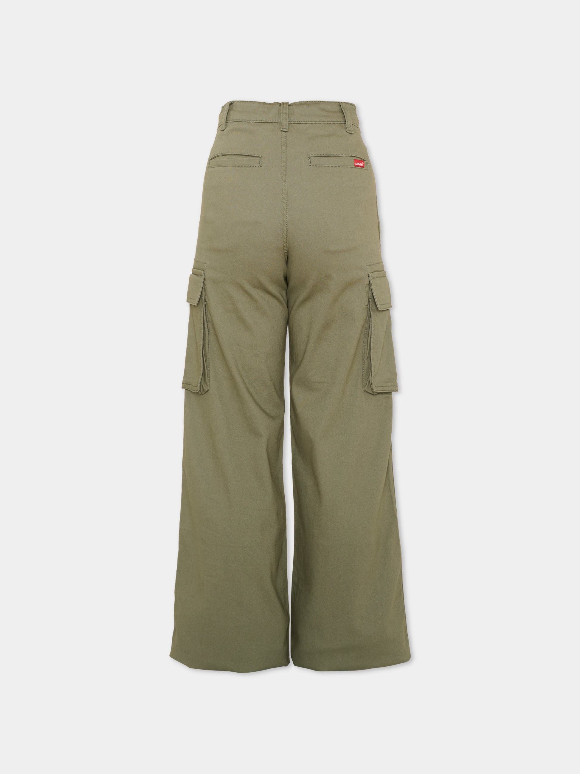Pantalone verde cargo per bambino,Levi's Kids,9EN809 EHF