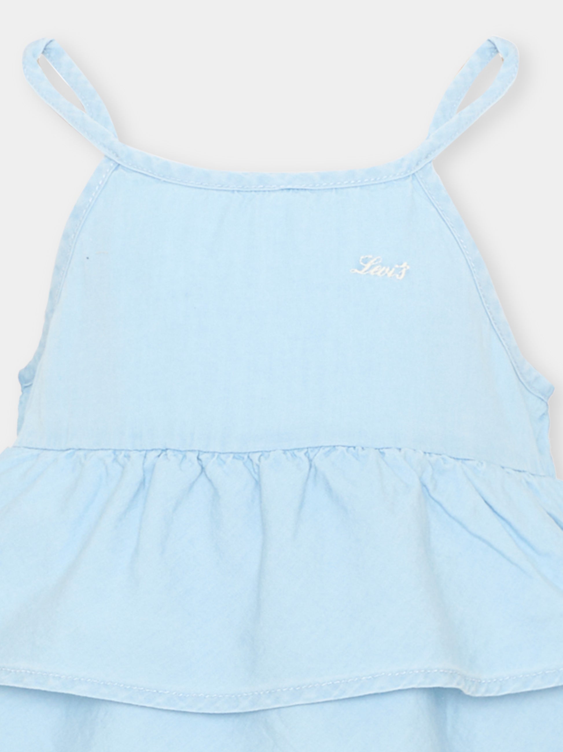 Completo sportivo corto per bambina con logo,Levi's Kids,1EP496 LD9_