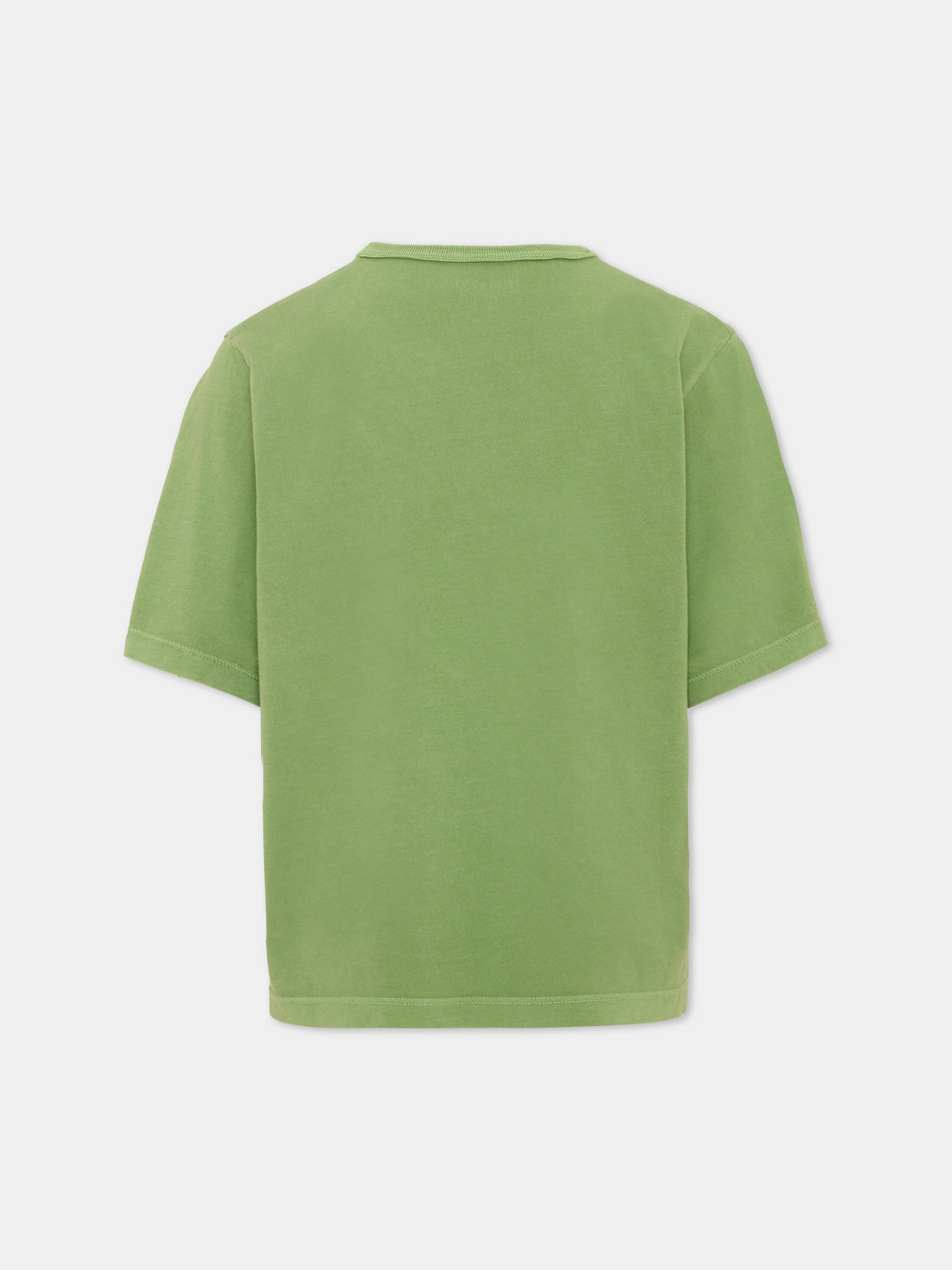 T-Shirt verde per bambini,Zadig & Voltaire Kids,X60585 66J