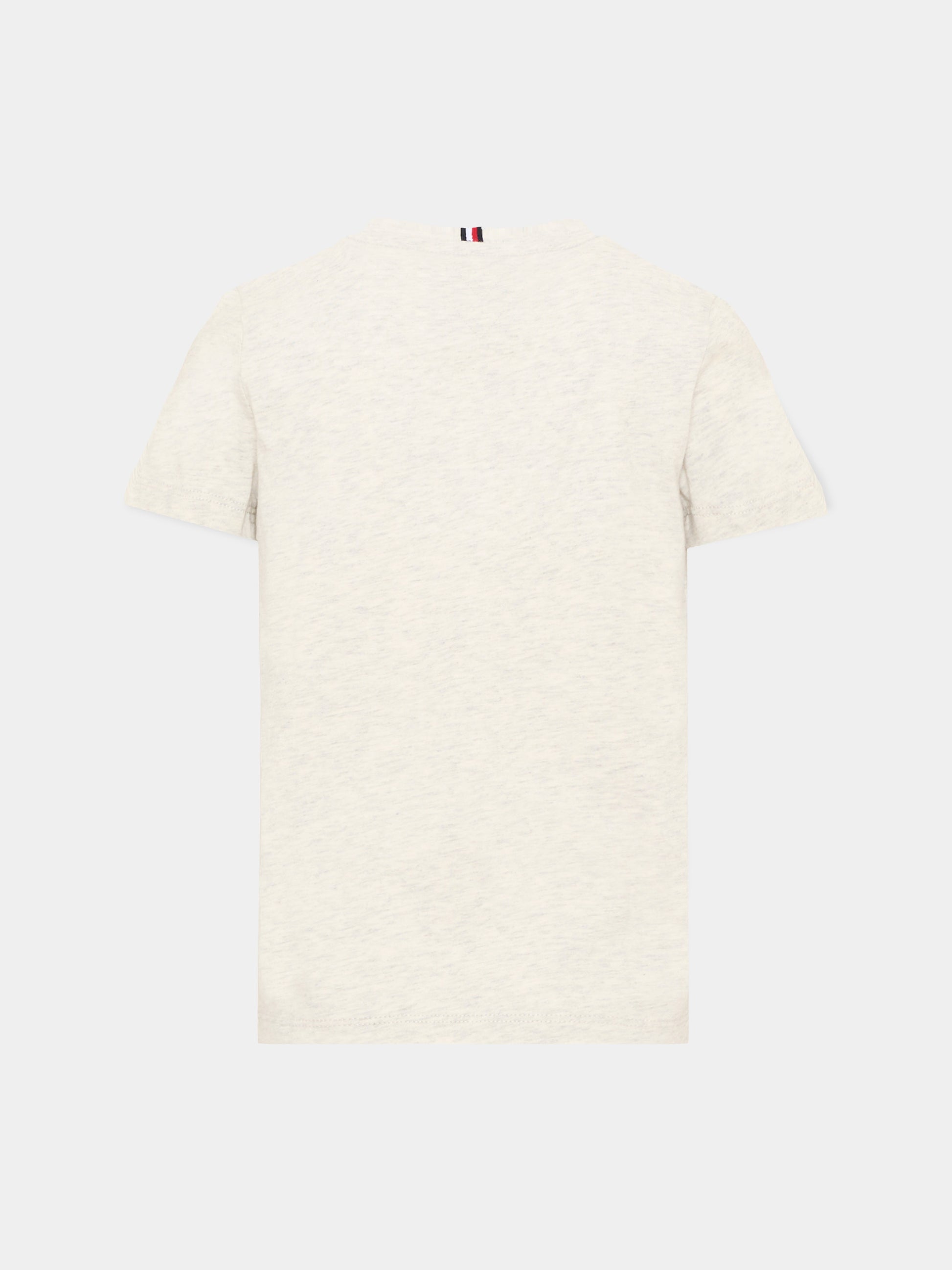 T-Shirt a manica corta bianca per bambino logo,Tommy Hilfiger Junior,KB0KB10277 P09