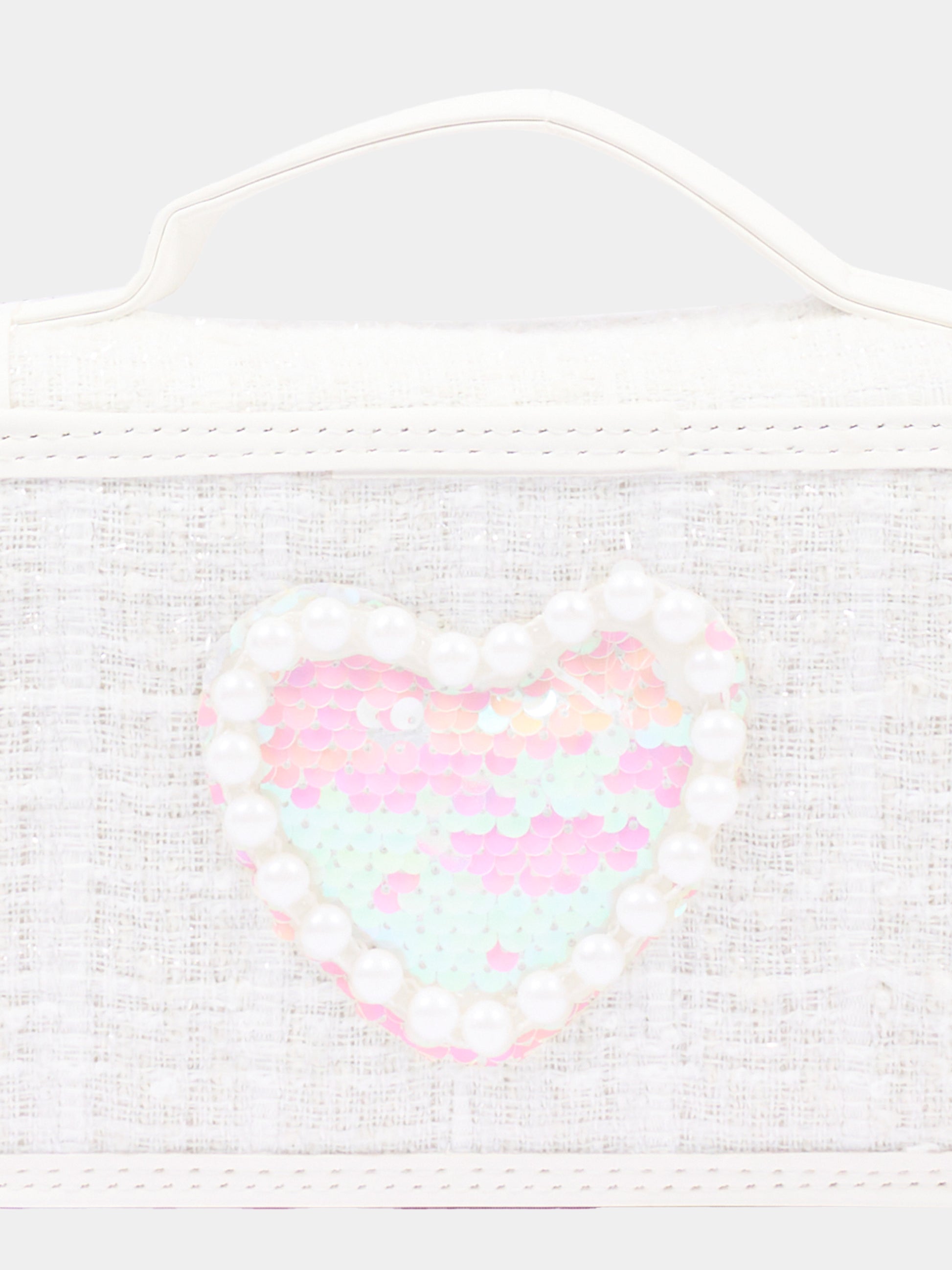 Astuccio bianco per bambina con cuore,Girabrilla,19085 19088