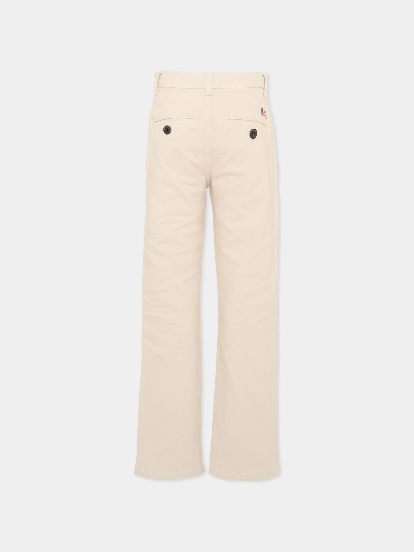Pantalone beige per bambino,Roy Roger's Kids,RG132 0 421