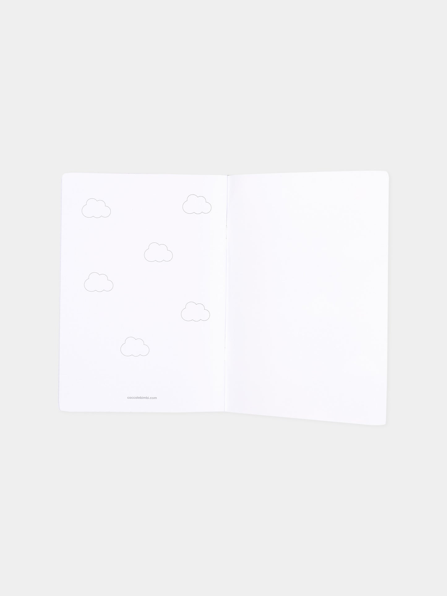 Quaderno celeste per bambini con nuvole e palle da basket,Kartos,CB01055501Q