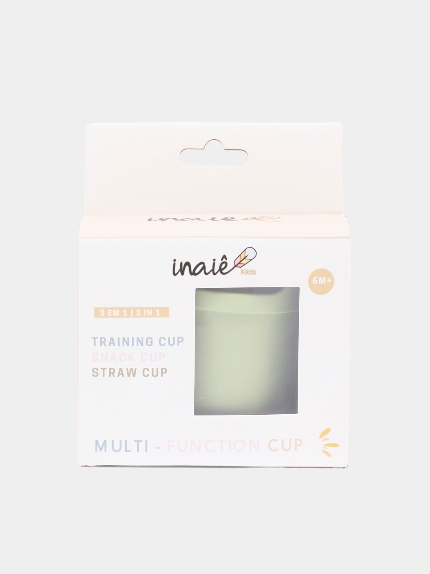 Tazza verde per neonati con manici,Inaiê ,CMF OLI