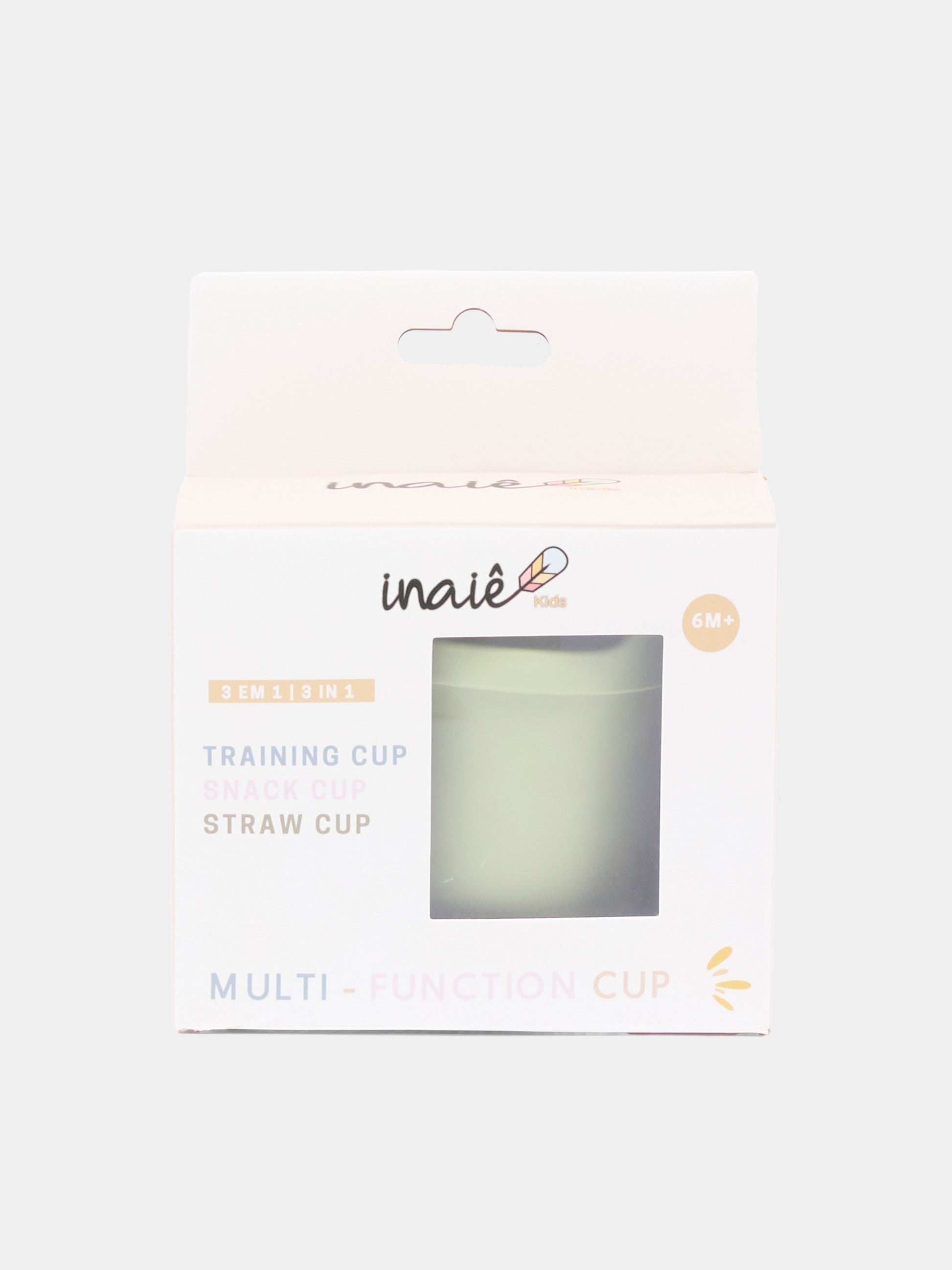 Tazza verde per neonati con manici,Inaiê ,CMF OLI