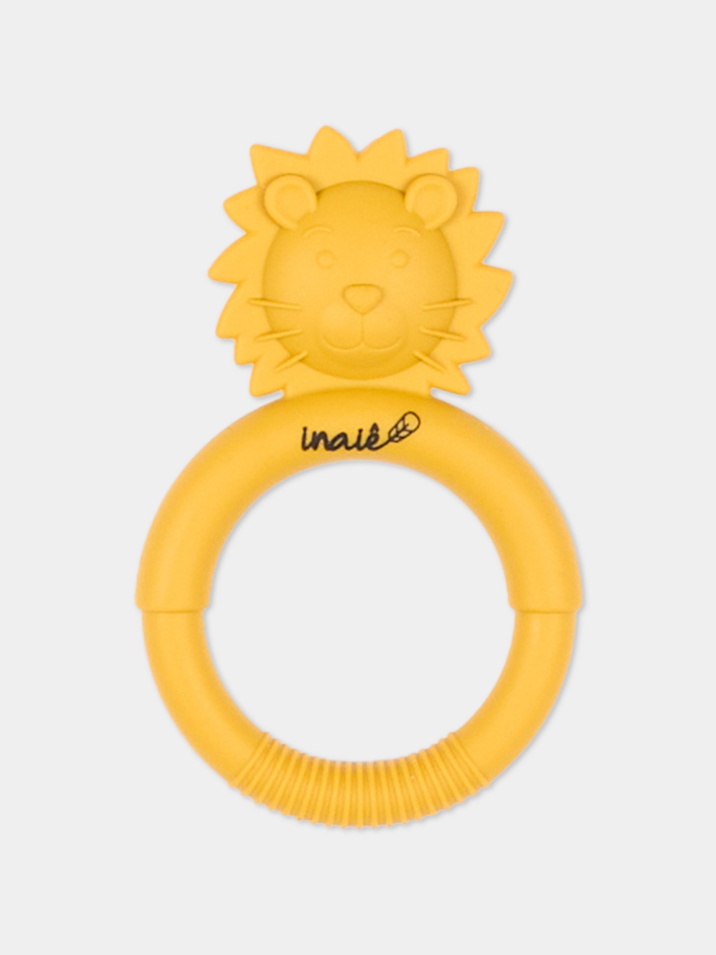 Massaggiagengive giallo per neonati con leone,Inaiê ,MRD L MOS