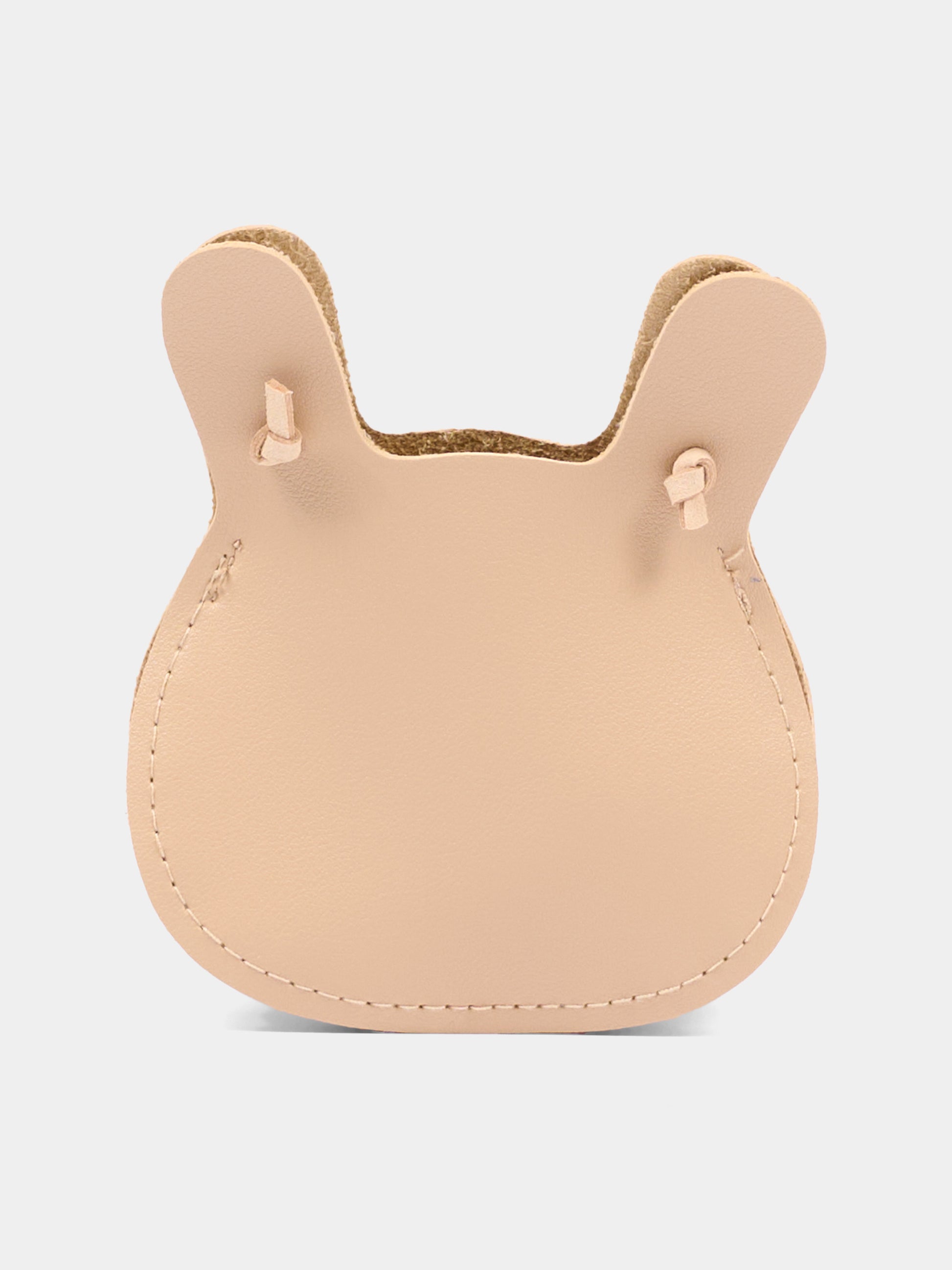 Borsa beige per bambina con orsetto,Inaiê ,MTCL BEAR BEG