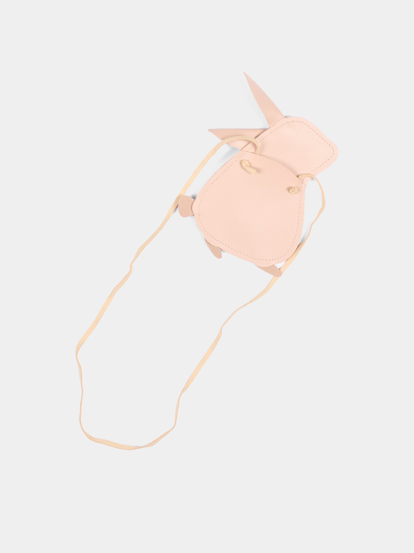 Borsa beige per bambina a forma di coniglio,Inaiê ,MTCL ESQ BEG