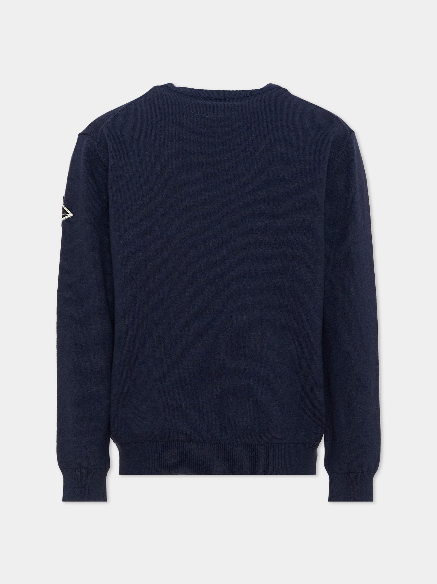 Maglione blu per bambino con logo,Roy Roger's Kids,R F106 00 3885