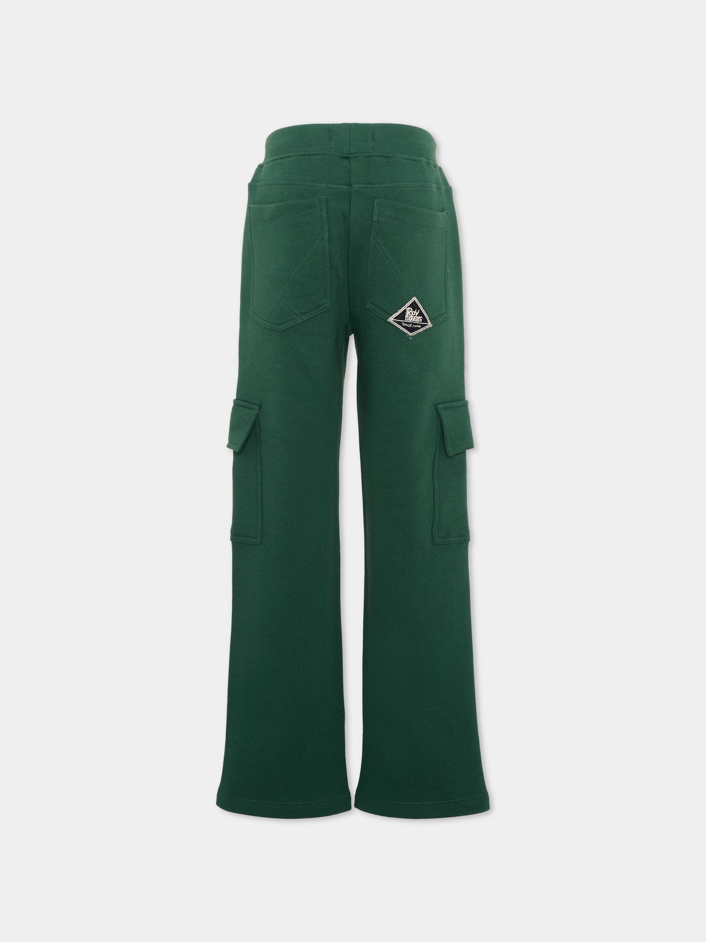 Pantalone verde per bambino cargo,Roy Roger's Kids,R F112 00 4743