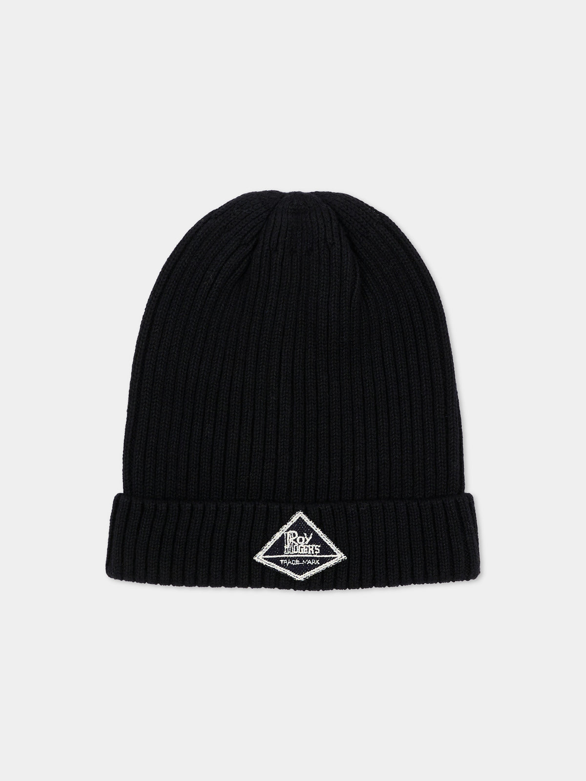 Cappello nero per bambino con logo,Roy Roger's Kids,R F122 00 0658