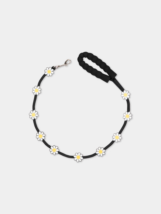 Collare The Fleur Marguerite Soleil bianco per cani,Amaldogs,THE FLEUR LEASH MARGUERITE SOLEIL