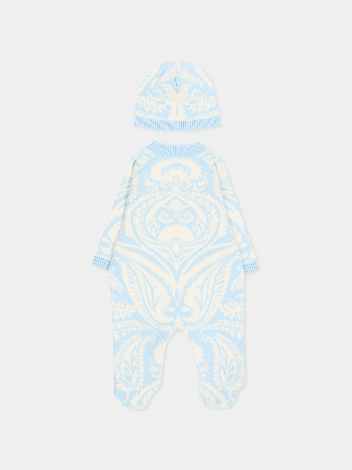 Set tutina celeste per neonato,Etro,GXB500 X0224 604AV