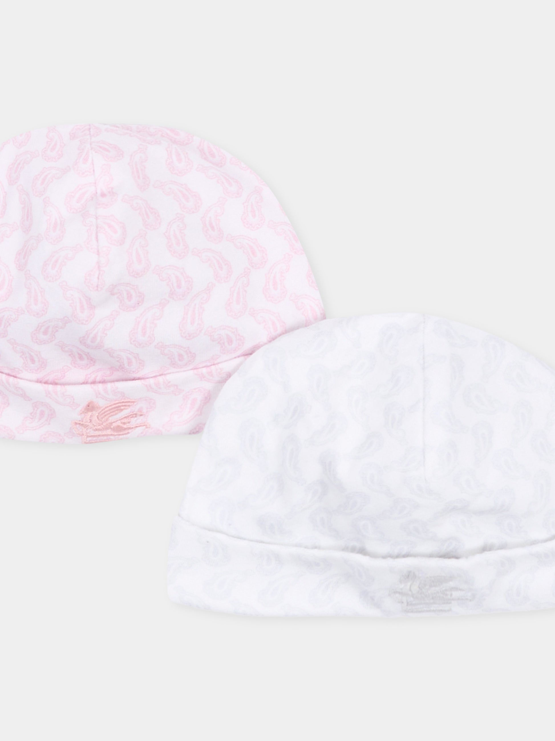 Set cappelli per neonata rosa,Etro,GU0509 J0409 505GR