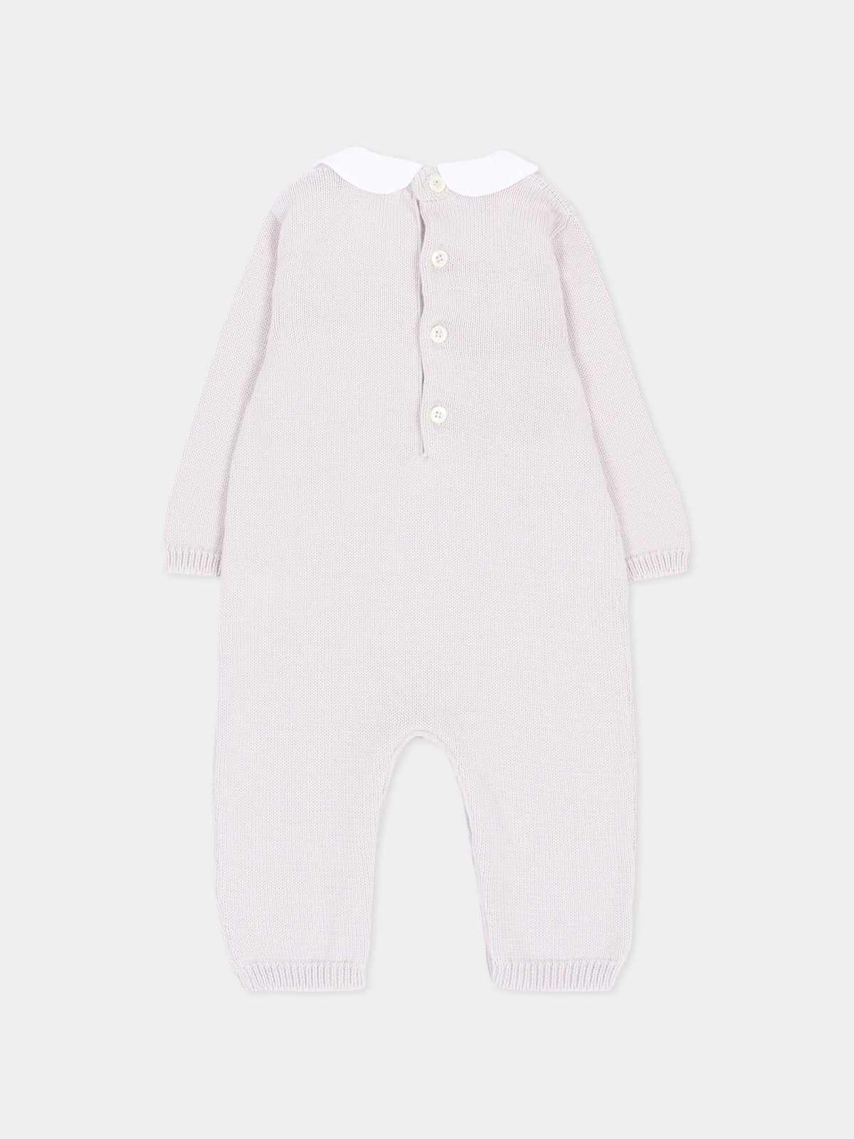 Pagliaccetto grigio per neonati con Pegaso,Etro,GUA590 X0006 900