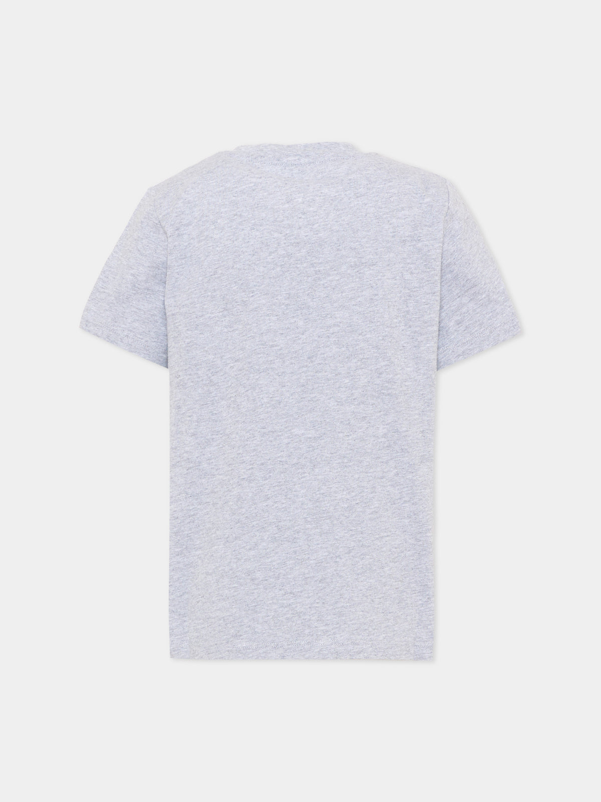 T-shirt a manica corta grigia per bambino con logo,Stella Mccartney Kids,TV8P51 Z0434 809