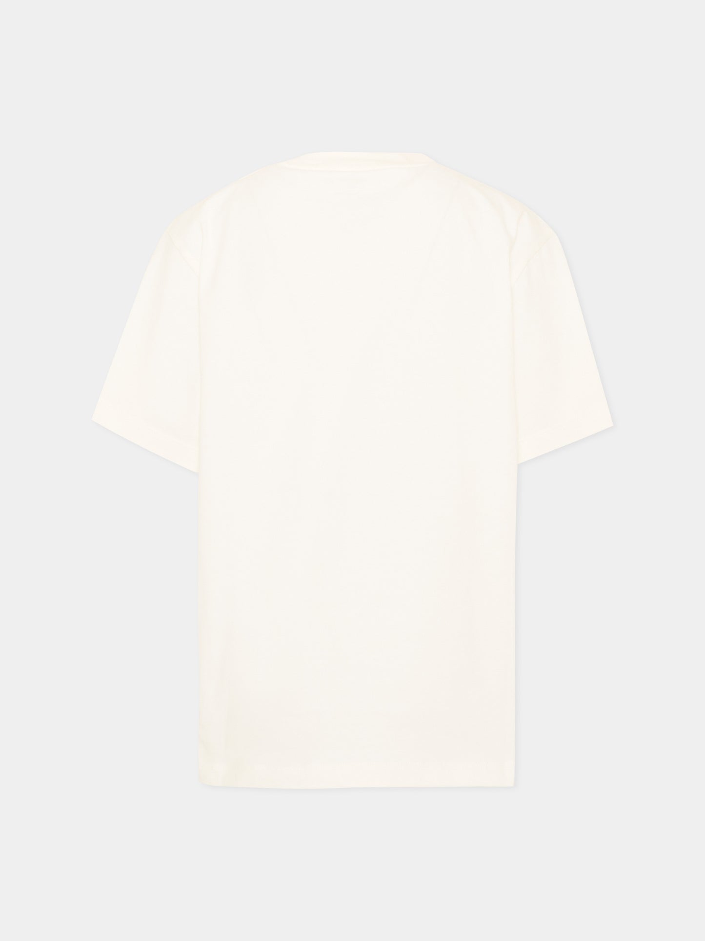 T-Shirt avorio per bambino con gatti,Stella Mccartney Kids,TW8Q41 Z0434 101