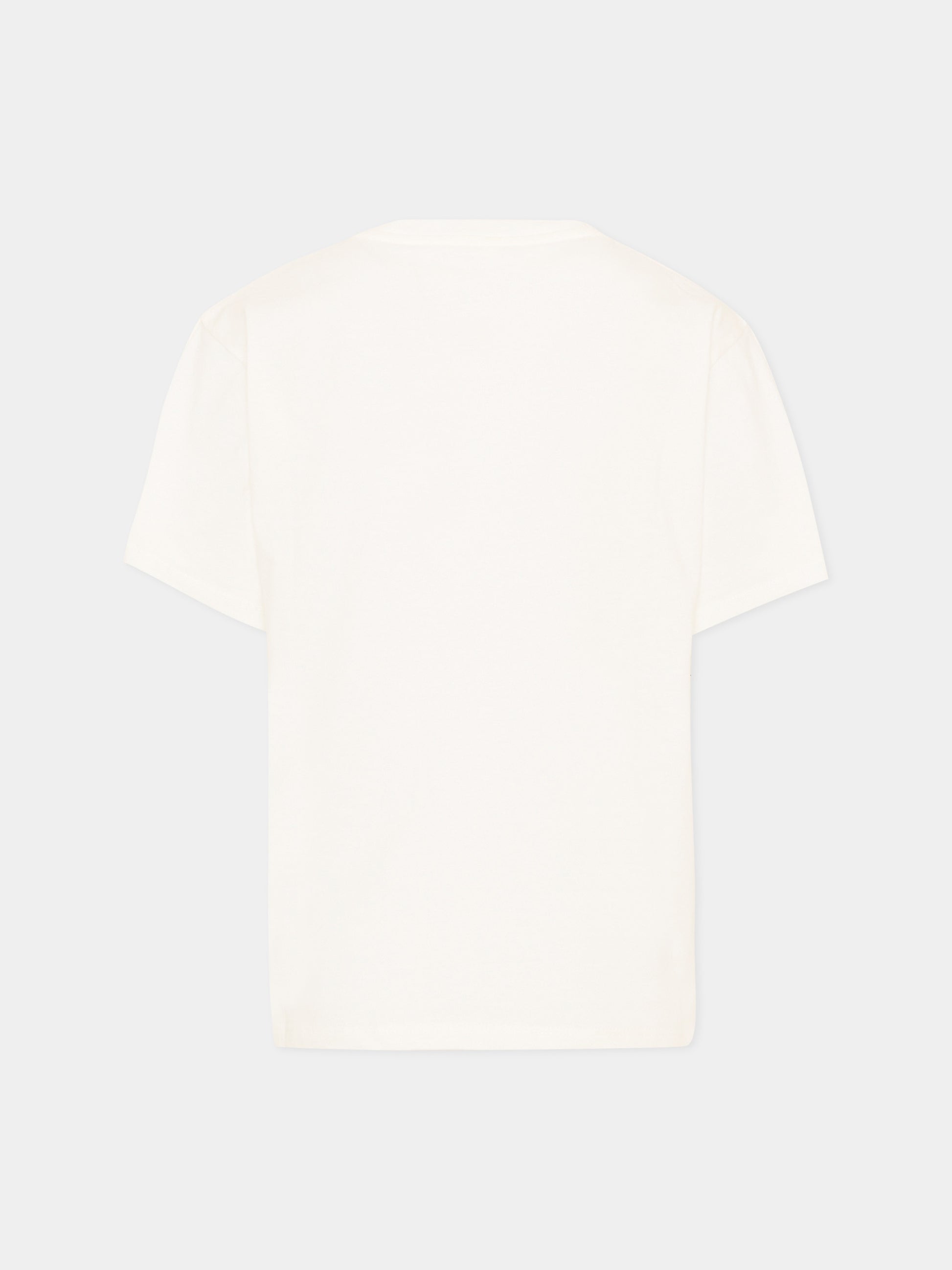 T-shirt avorio per bambino con stampa,Stella Mccartney Kids,TW8Q51 Z0434 101