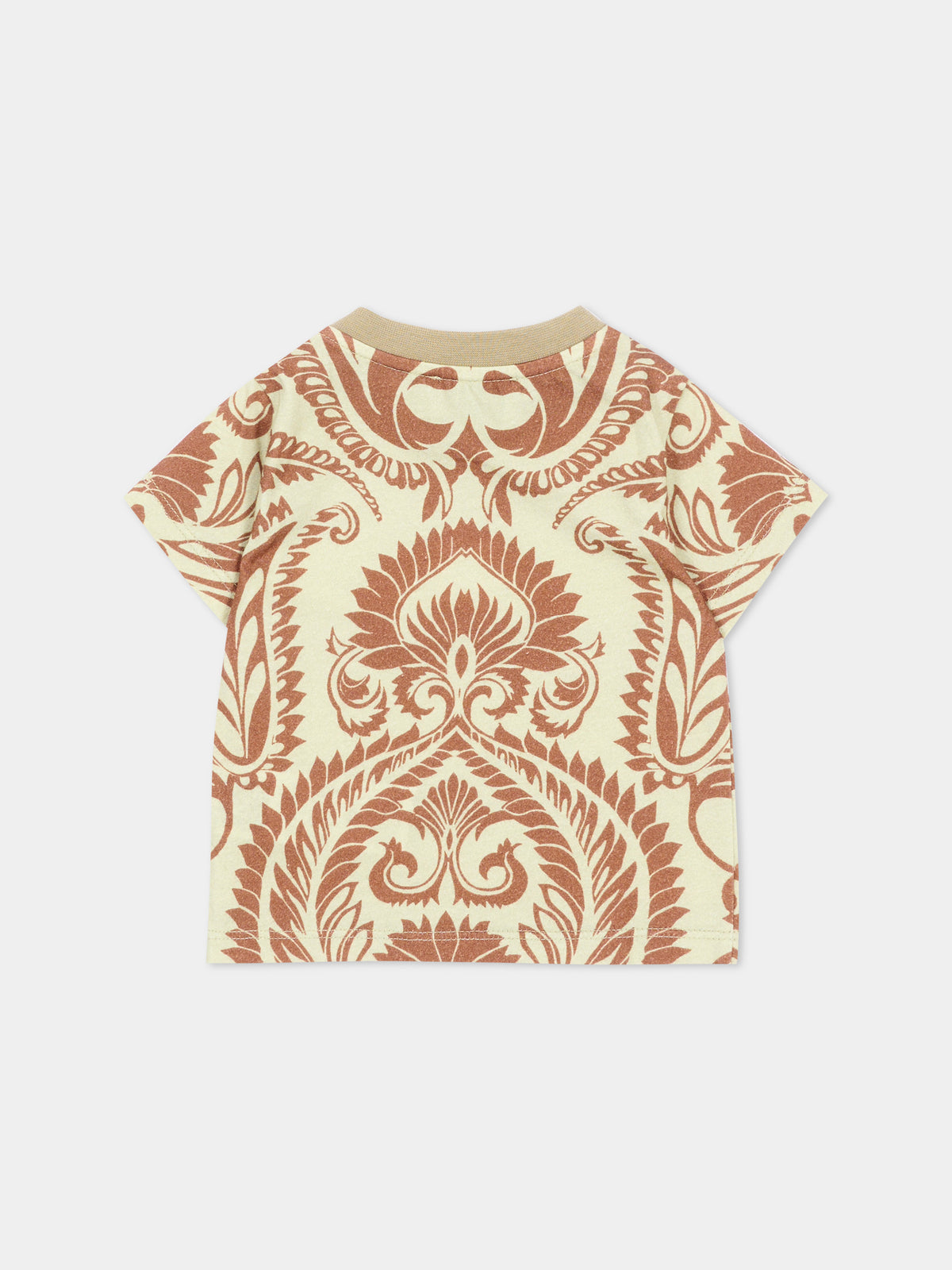 T-shirt a manica corta verde per neonato,Etro,GW8501 Z2081 213