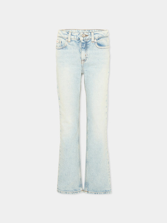 Jeans denim per bambini svasati,Calvin Klein Kids,LVCKSJC05G 1A5