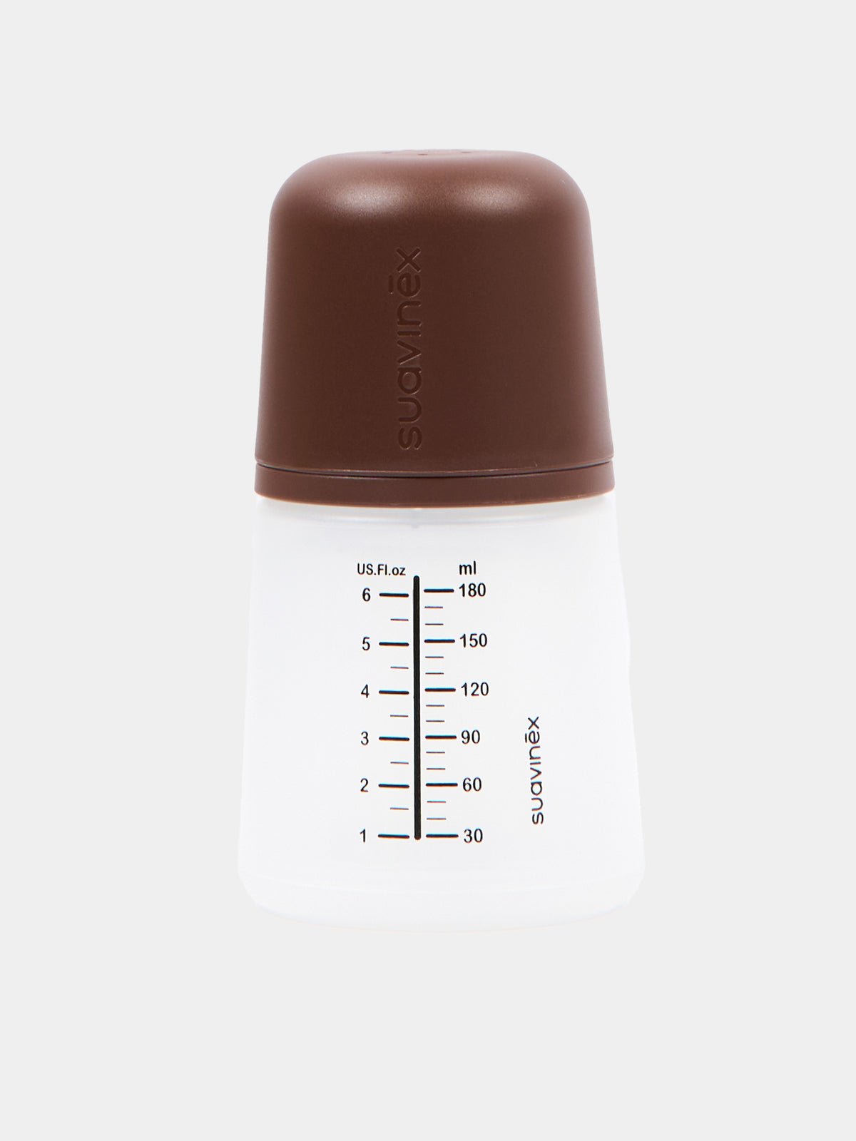 ZERO.ZERO Anti-Colic Bottle Adjustable Flow 180 ml Brown for Newborns