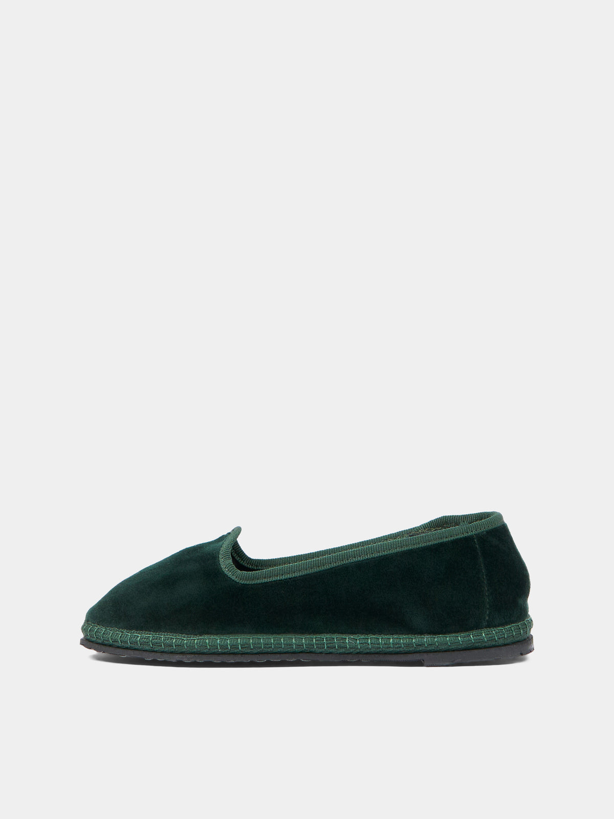 Mocassini verdi Baby Tragara Velvet per bambini,Sciuscià,BABY TRAGARA VELVET GREEN