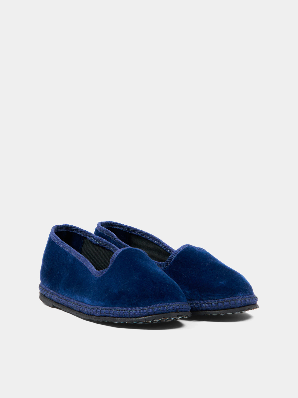 Mocassini blu Baby Tragara Velvet per bambini,Sciuscià,BABY TRAGARA VELEVET BLUE
