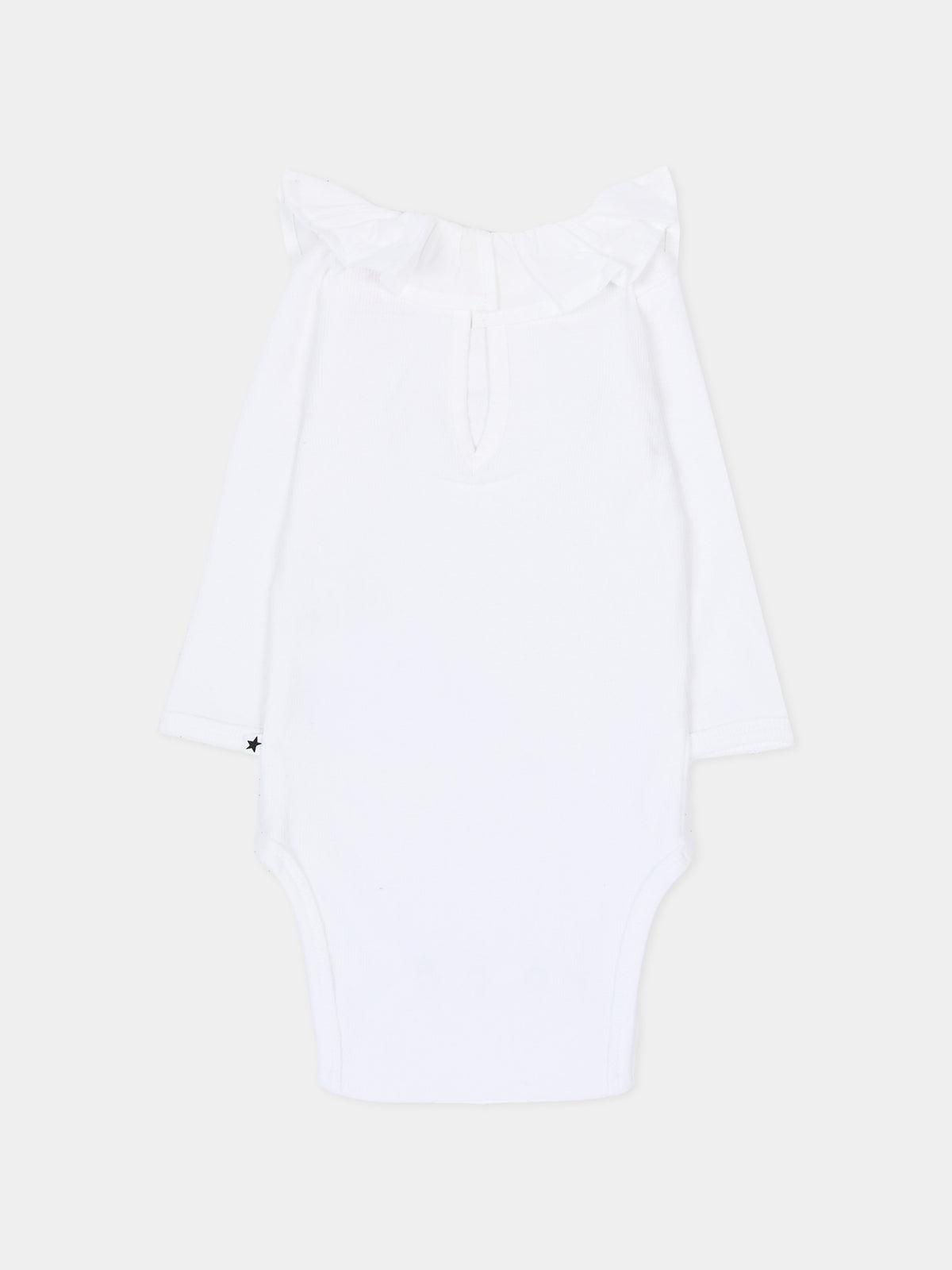 Body bianco Faye per neonata,Molo,4S24B204 0000