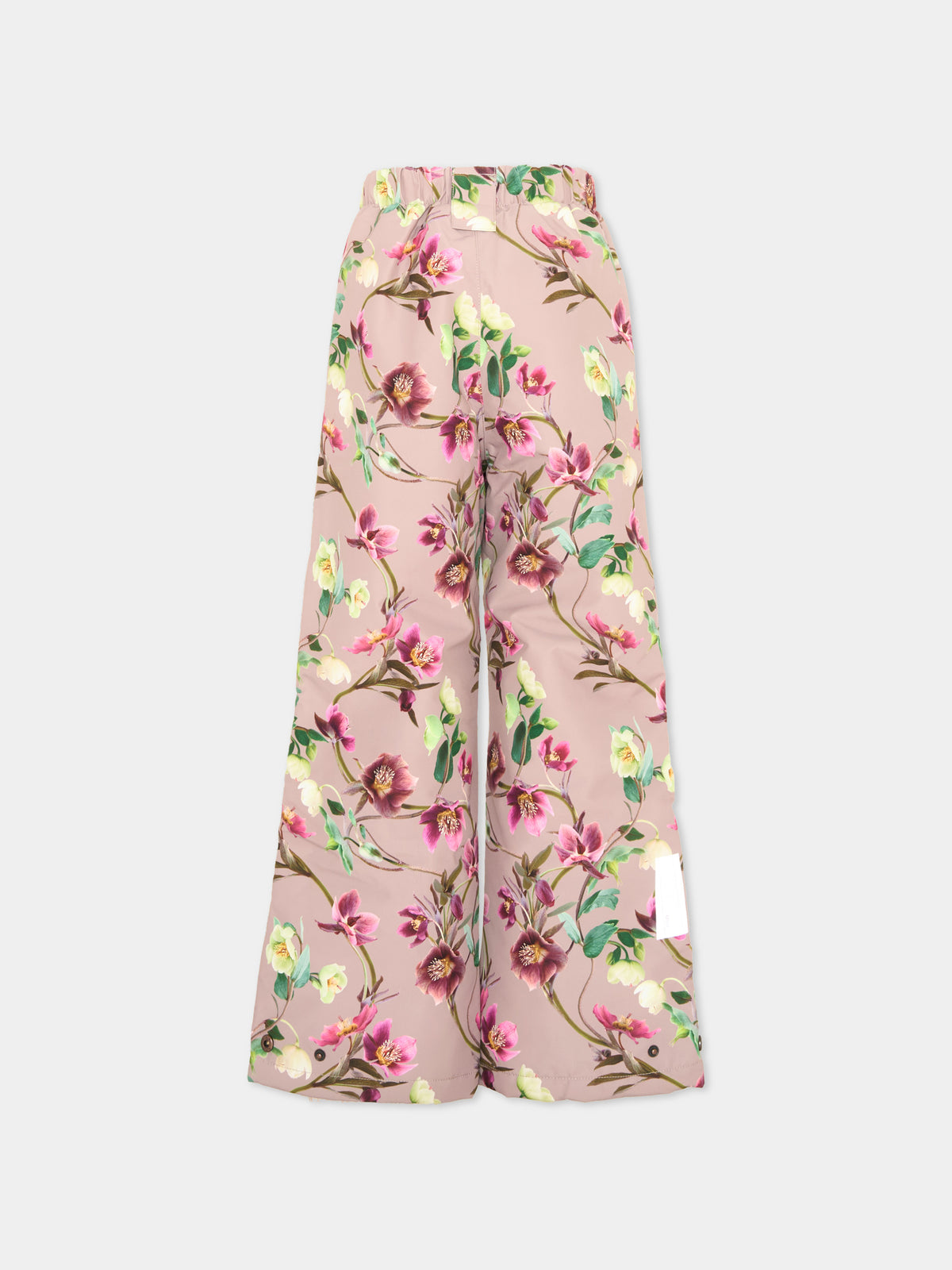 Pantalone rosa Paxton per bambina floreale,Molo,5W24I101 9117