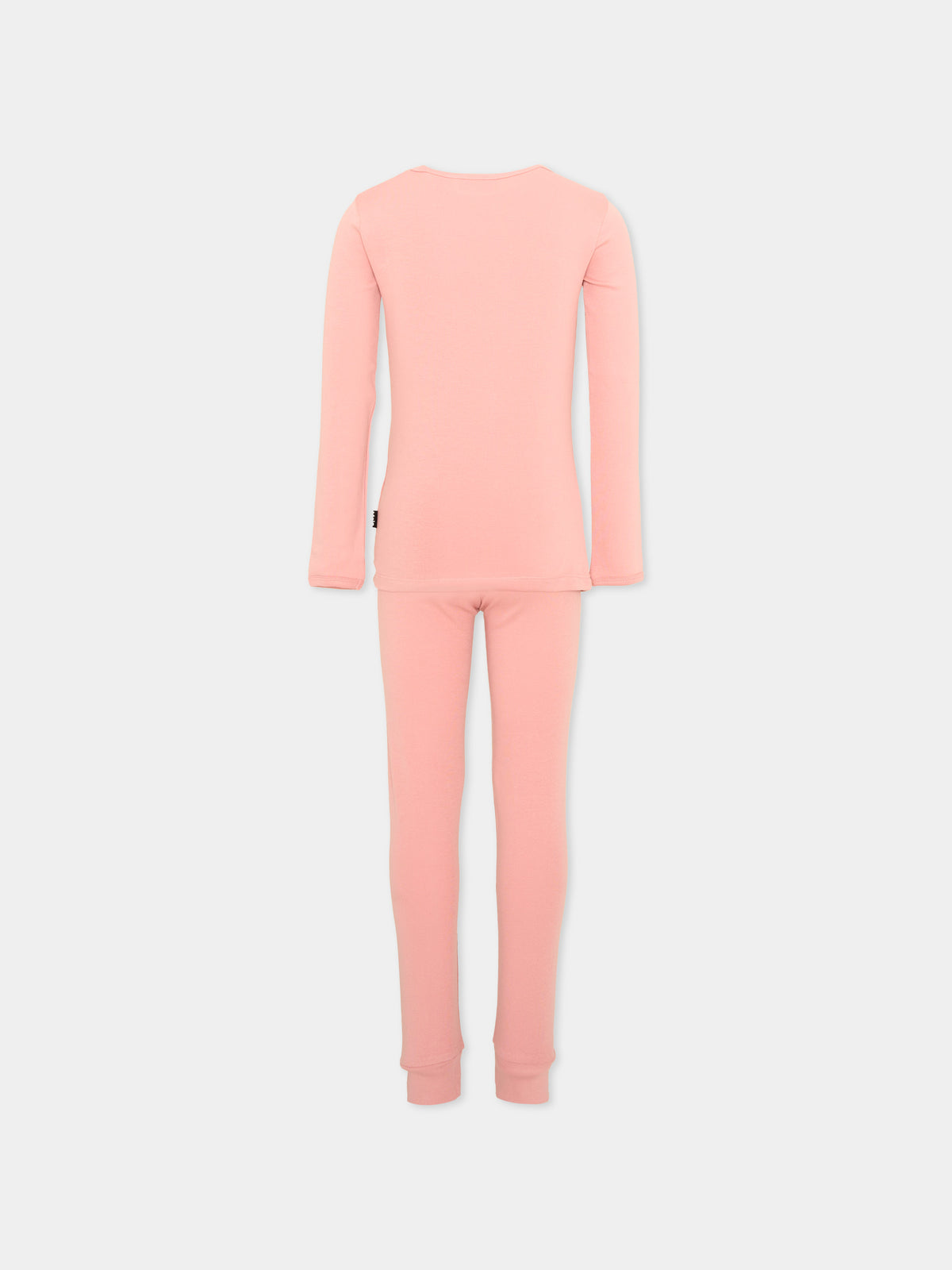 Pigiama rosa Lue per bambina con smiley,Molo,6W25R501 5564