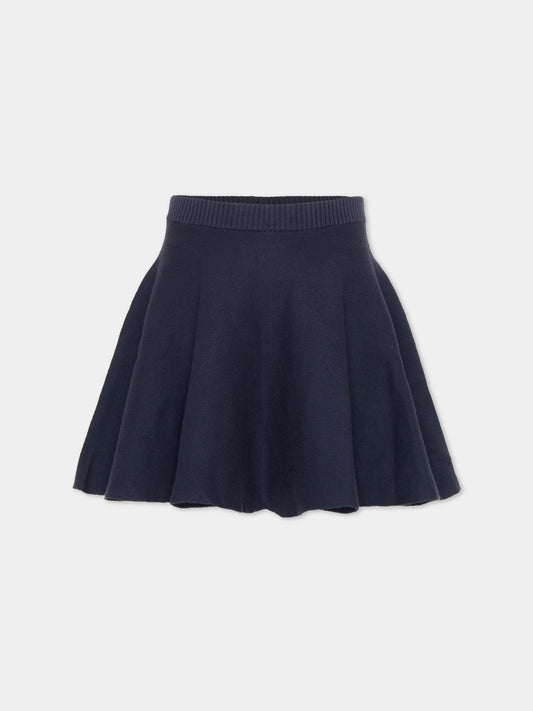 Blue Barbro skirt for girl