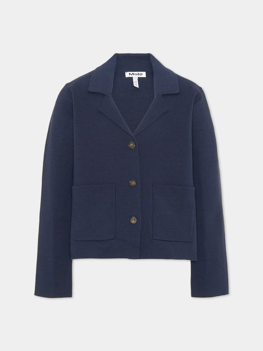 Cardigan blu Gabriela per bambina,Molo,2W25K313 8552
