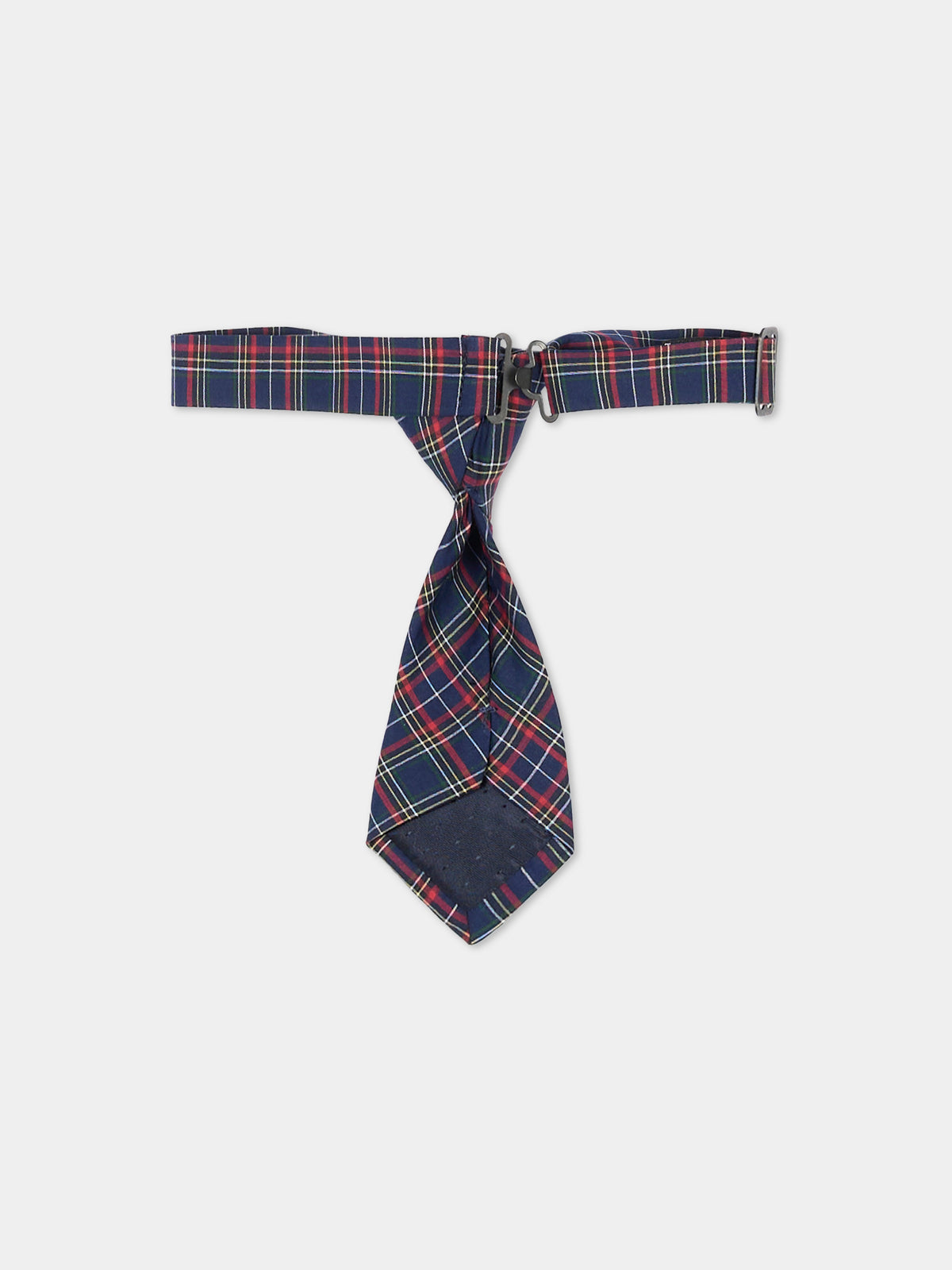 Cravatta blu per neonato tartan 1-5 anni,Sergio Carignani,CRA100 TARTAN