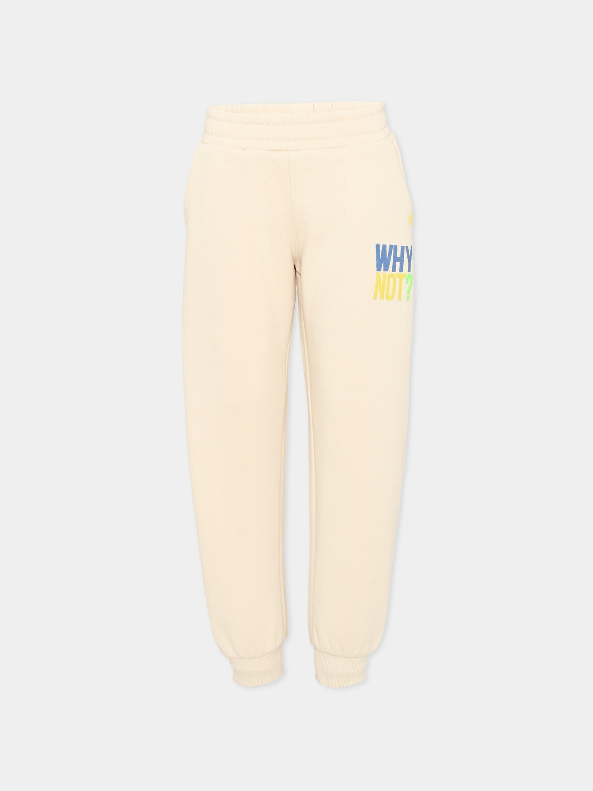 Pantalone beige per bambino con stampa,Billieblush,U21582 237