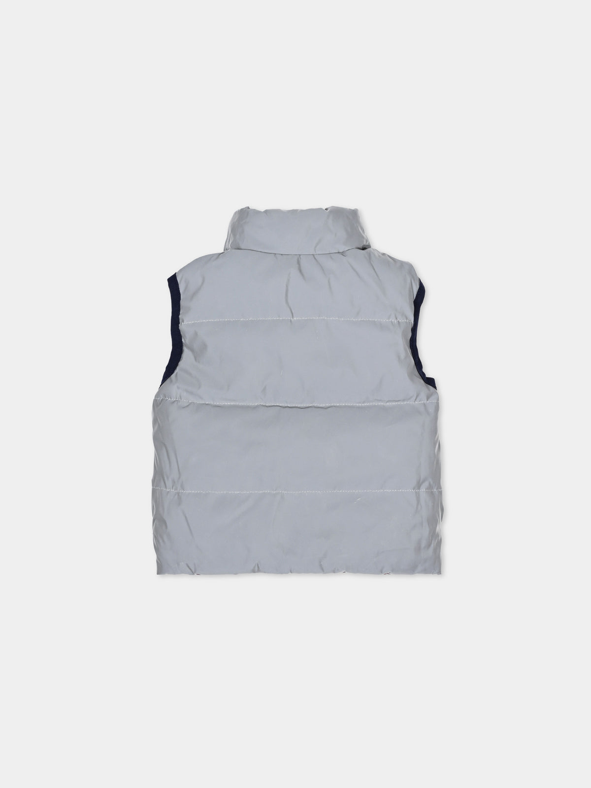 Gilet beige per neonati con logo,Timberland,T60763 659