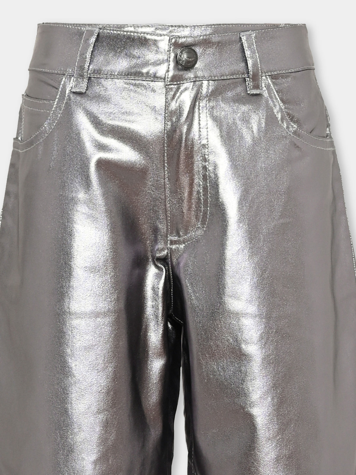 Pantaloni argento per bambina,Zadig & Voltaire Kids,X60452 007