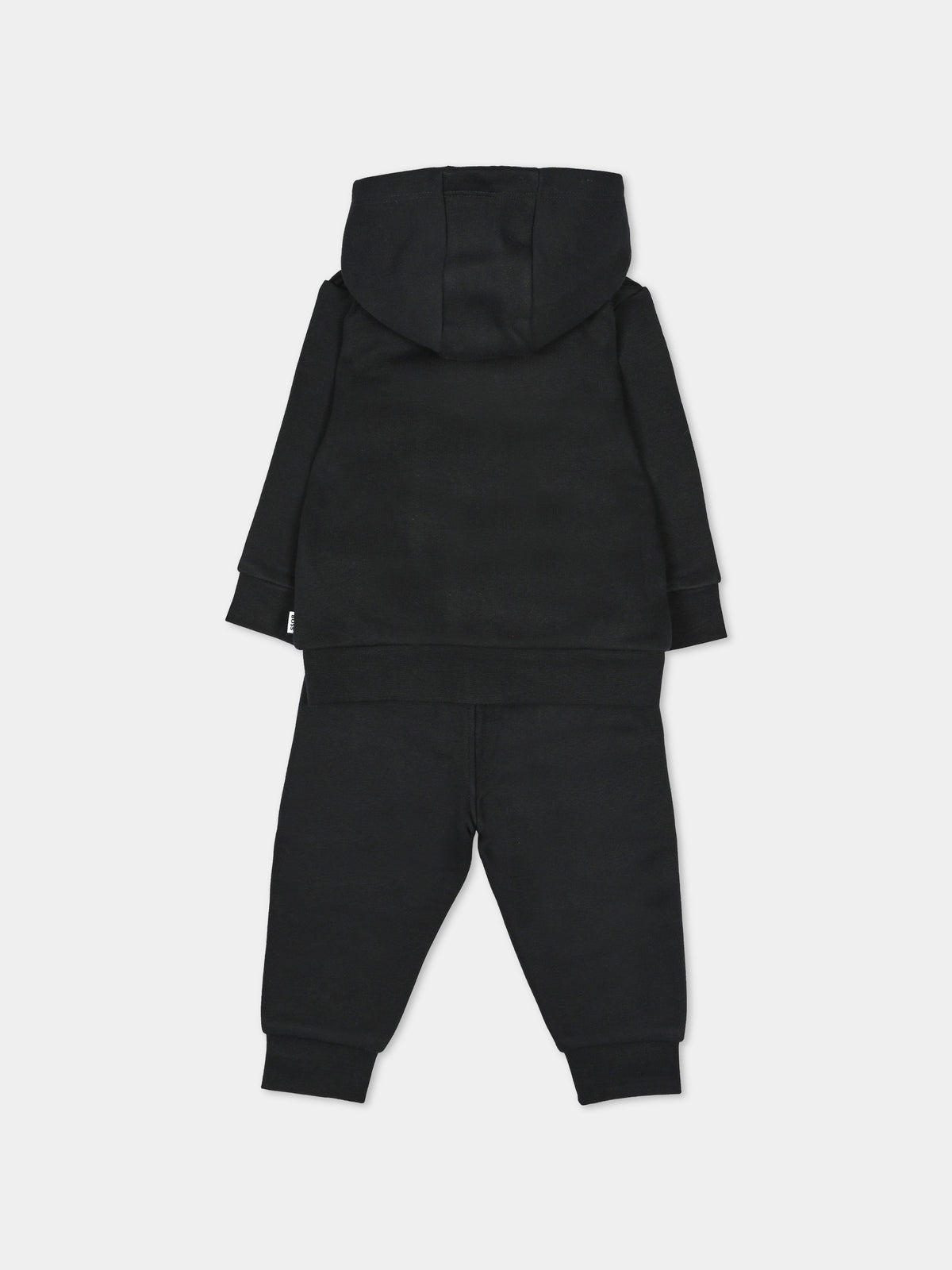 Completo sportivo lungo nero per neonato,Boss,J52479 09B