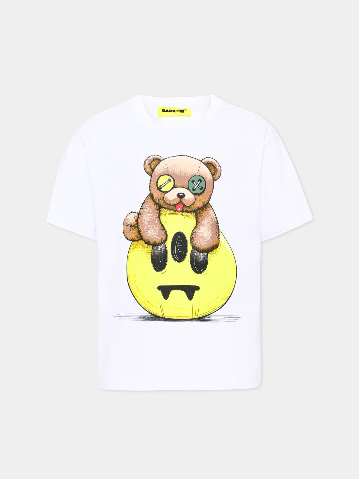 T-shirt a manica corta con stampa per bambini,Barrow,F6BKJUTH166 002