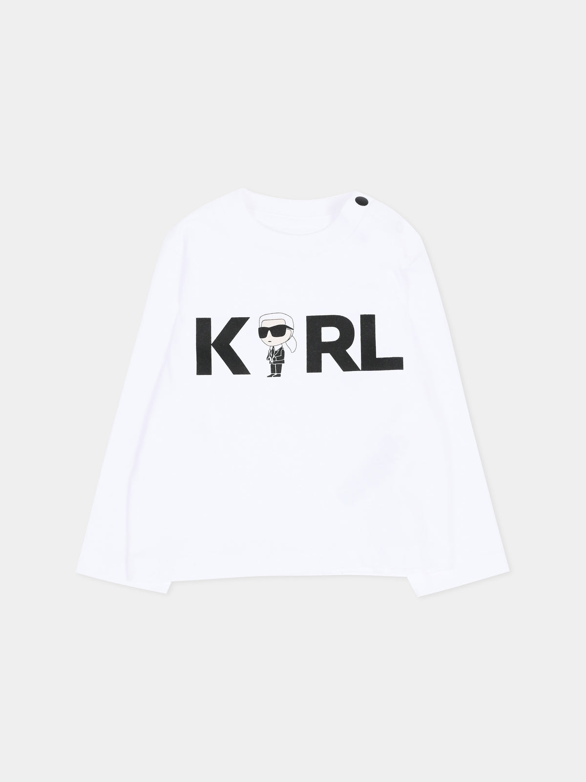 Completo sportivo lungo azzurro per neonato,Karl Lagerfeld Kids,Z30967 822